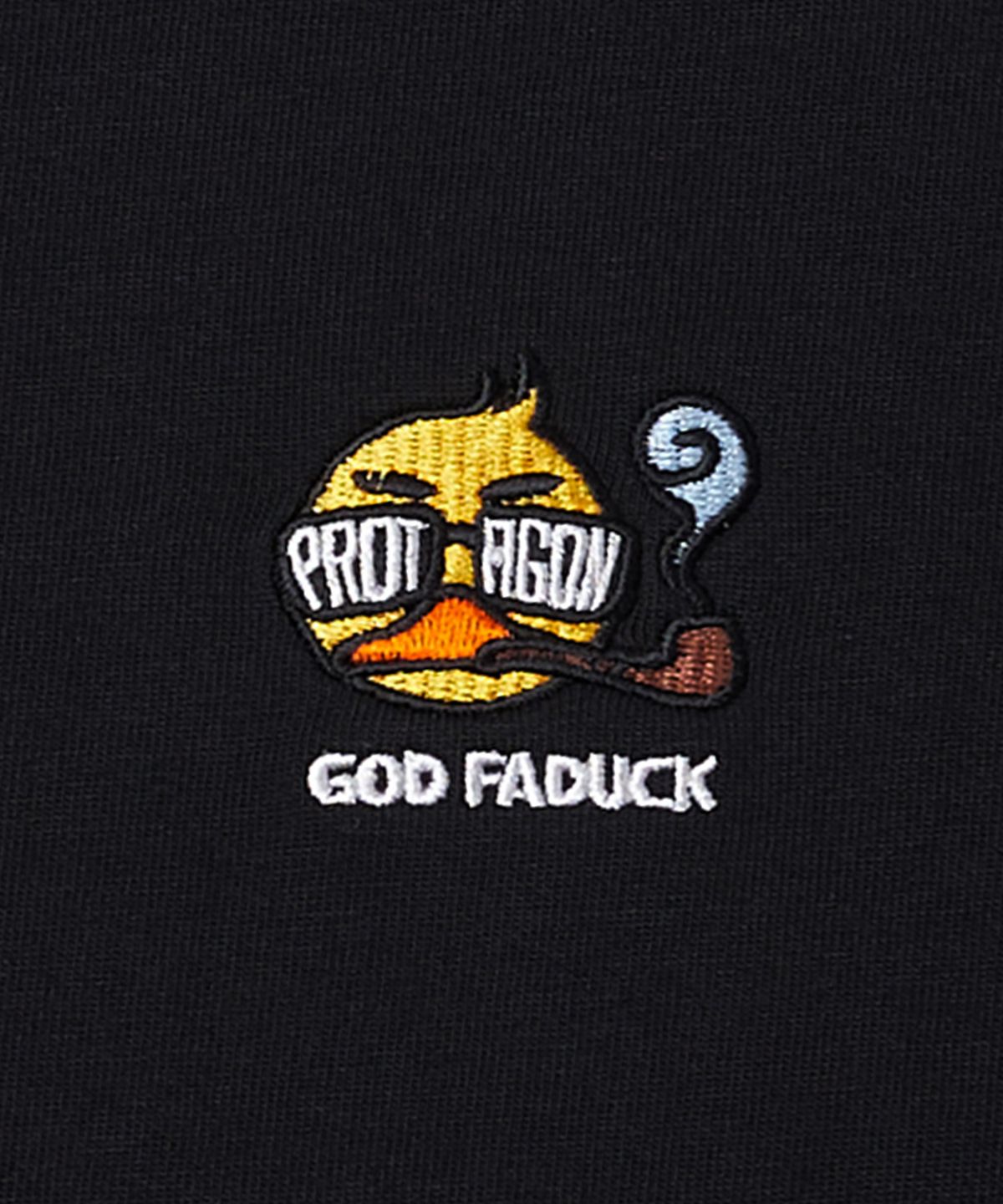 프로타곤(PROTAGON) God Faduck Long-sleeved Tee (Black)