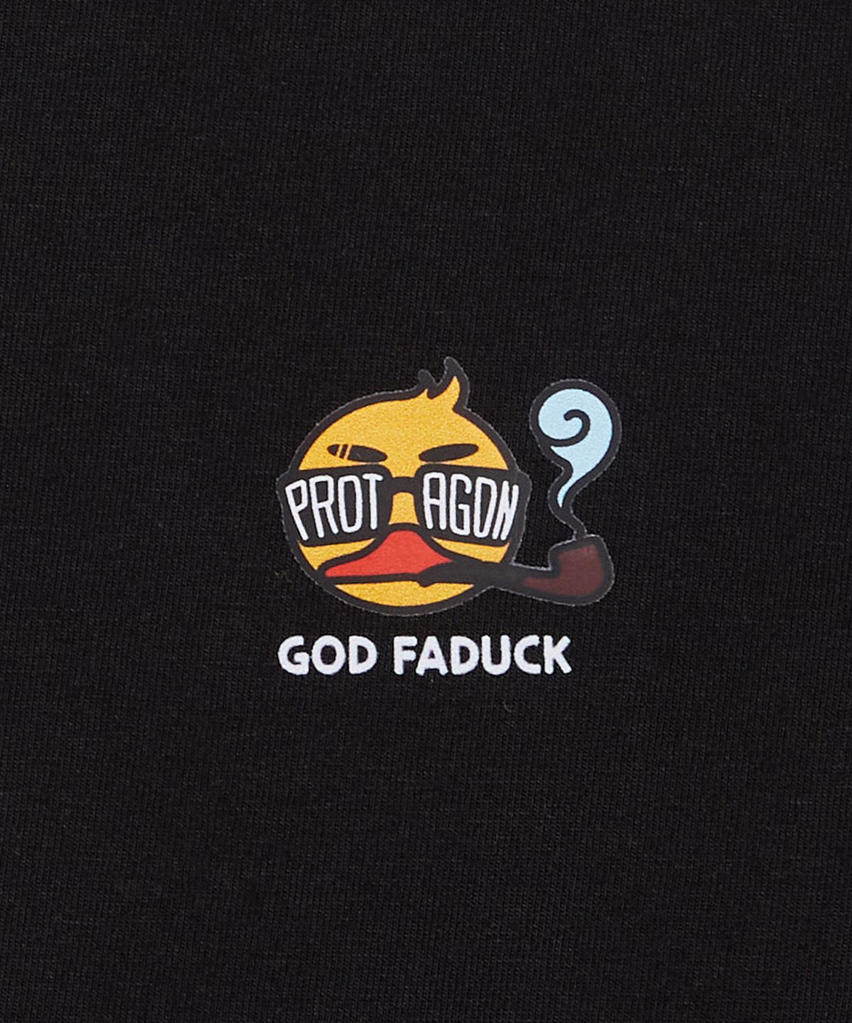 프로타곤(PROTAGON) God Faduck Short-sleeved Tee (Black)