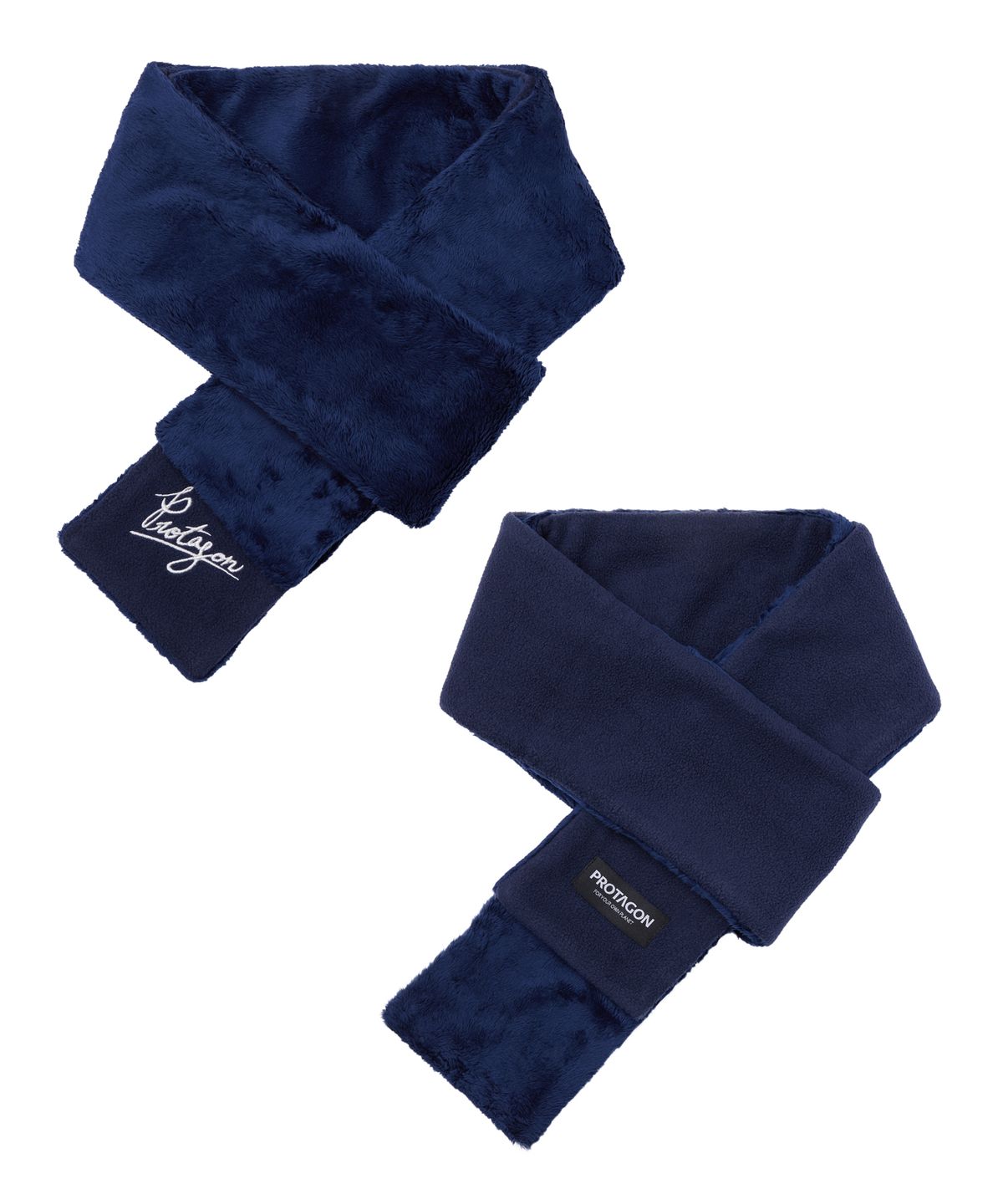 프로타곤(PROTAGON) Reversible Fleece Muffler