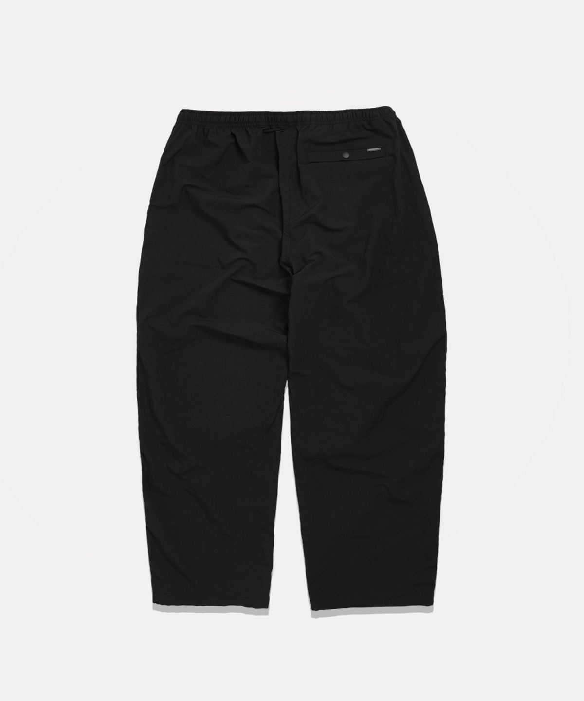 에스피오나지(ESPIONAGE) Nylon Warm Up Pants Black