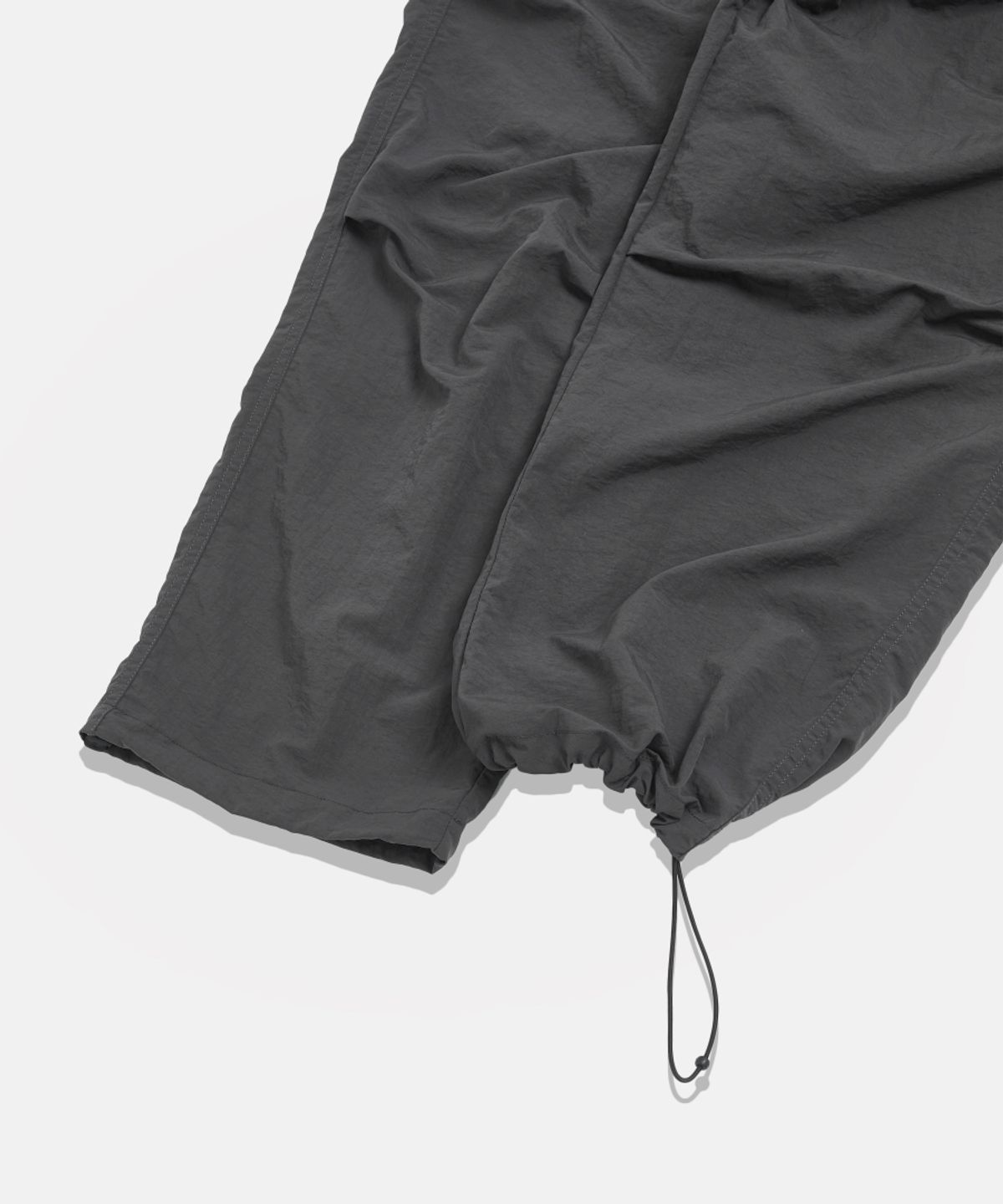 에스피오나지(ESPIONAGE) Nylon Warm Up Pants Dark Grey