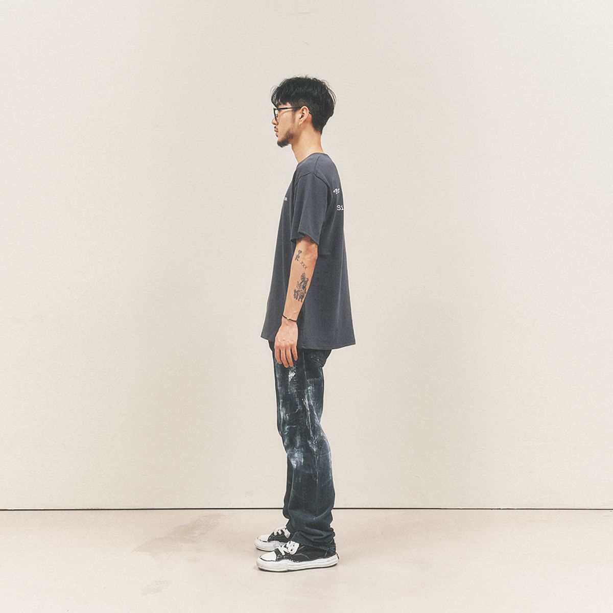 아주르(AZUR) #1 티셔츠 그레이
