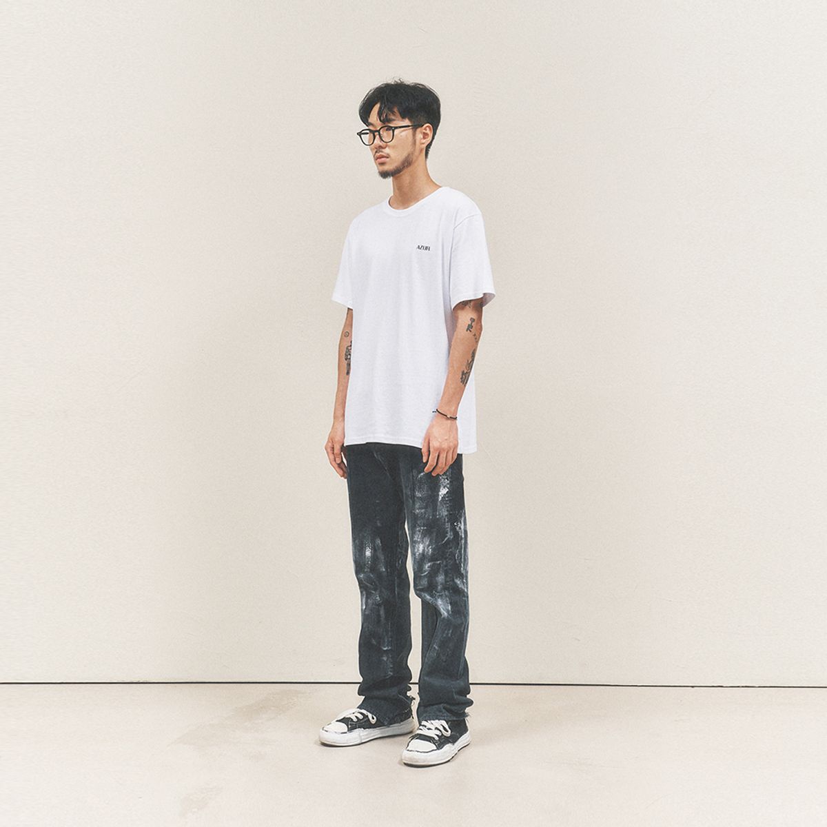 아주르(AZUR) #1 티셔츠 화이트