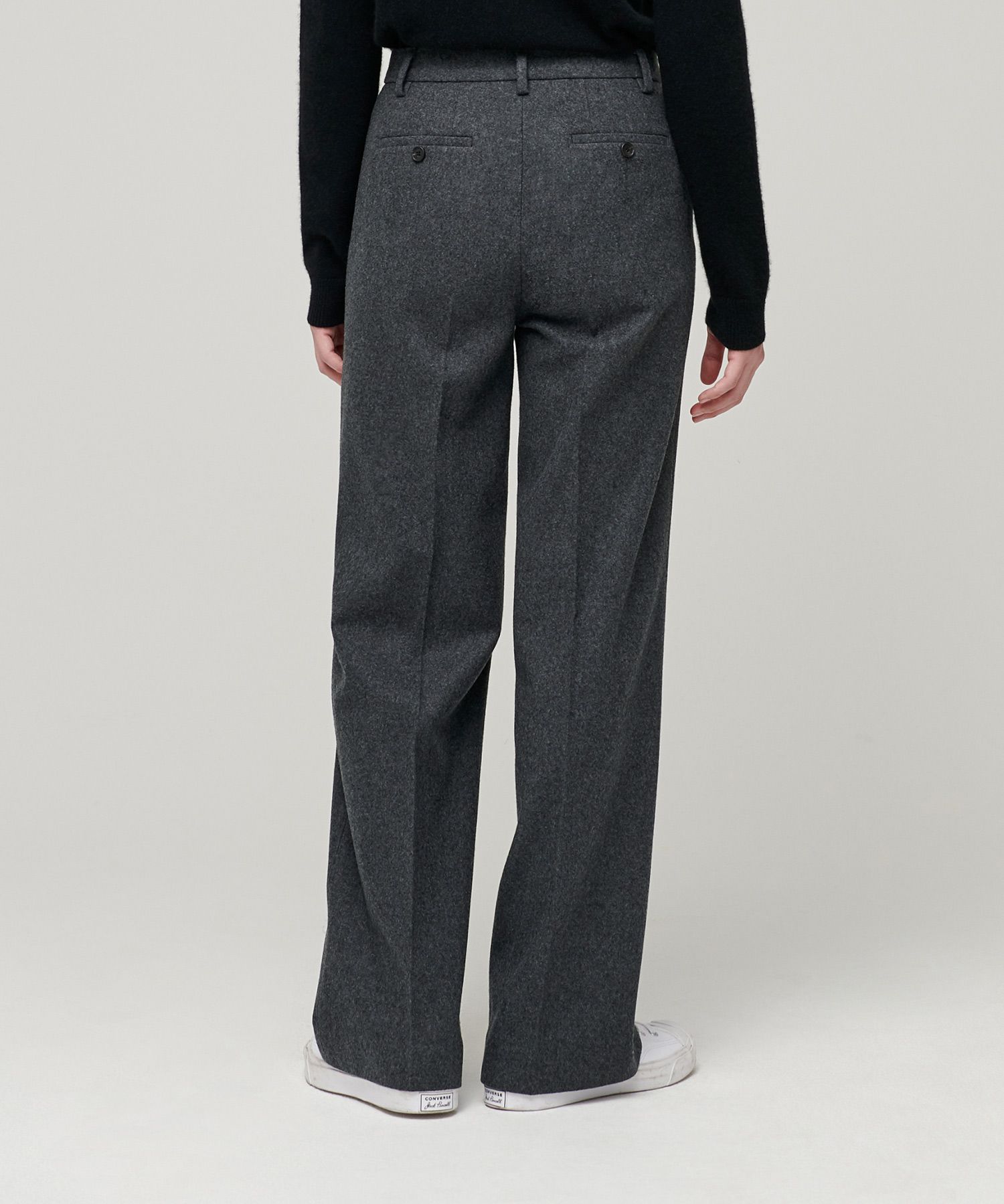 MUSINSA公式 | MUSINSA STANDARD WOMAN Women's Wool Flannel Wide