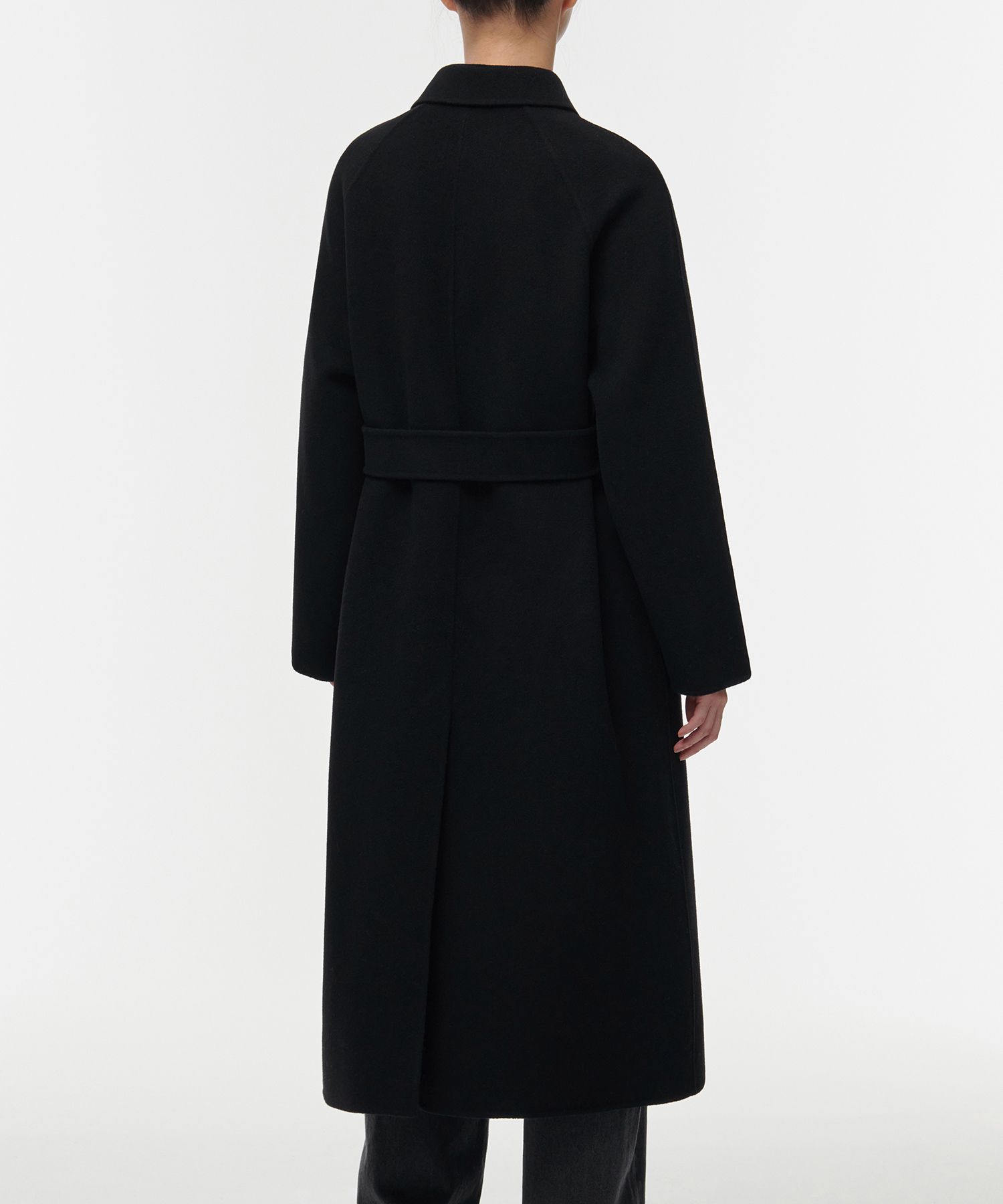 コート MUSINSA STANDARD Women's Cashmere Blend Balmacan Robe Coat T MUSINSA | MUSINSA STANDARD WOMAN Women's Cashmere Blend