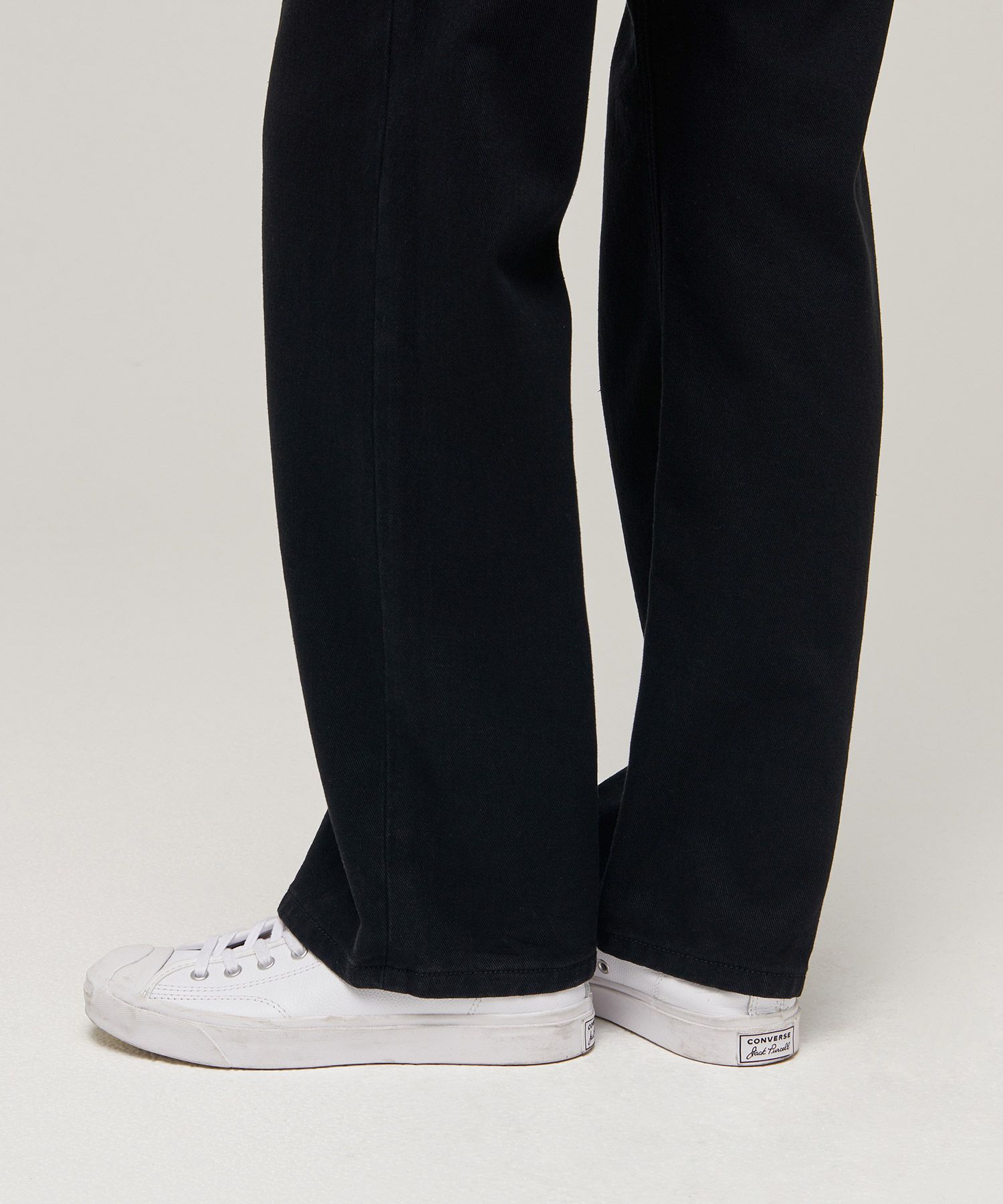 ★MUSINSA STANDARD★ Straight denim slacks black MMDNP104-BK MUSINSA | MUSINSA STANDARD STRAIGHT DENIM PANTS [BLACK]
