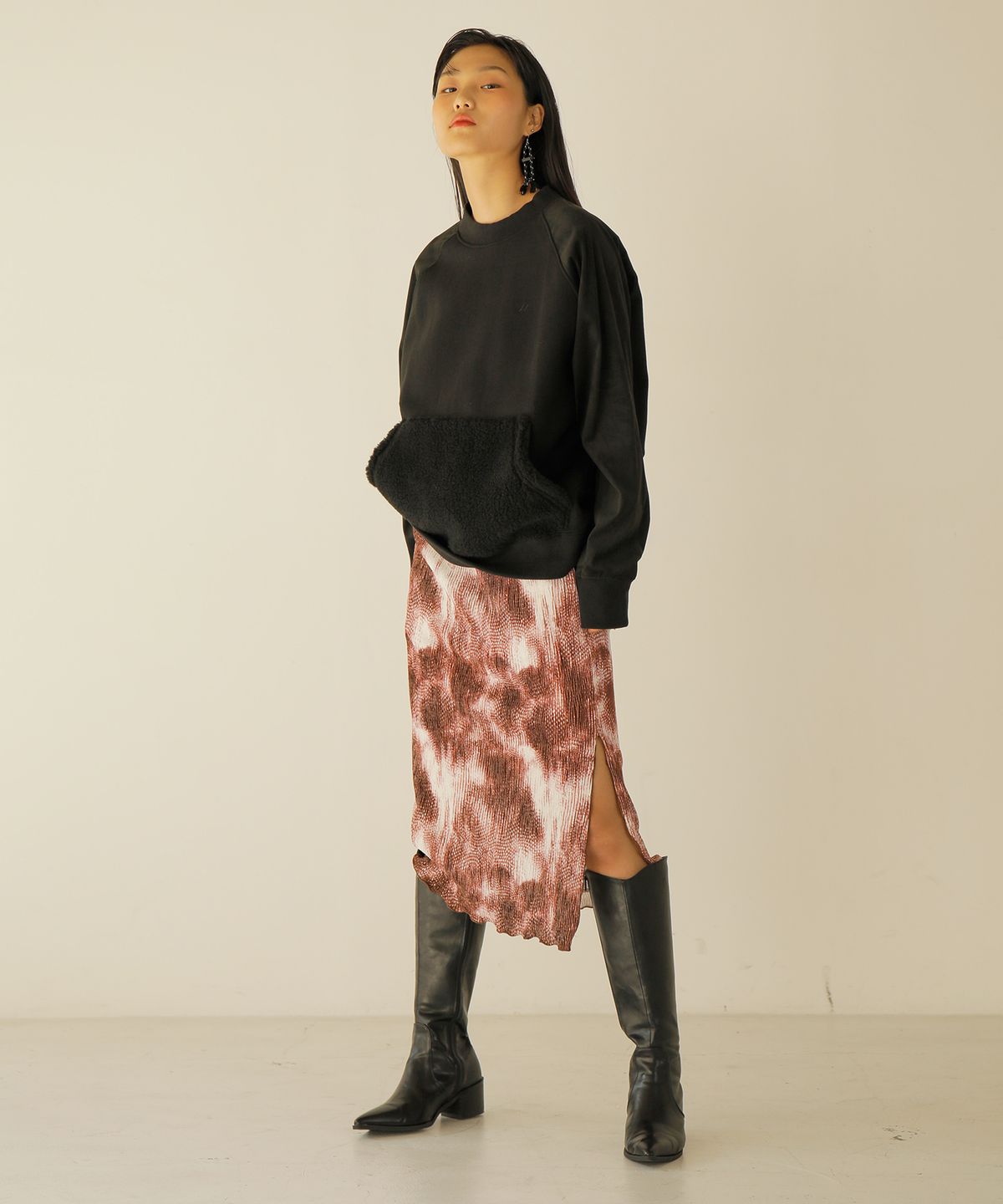 느와(NOIR) Bella Skirt