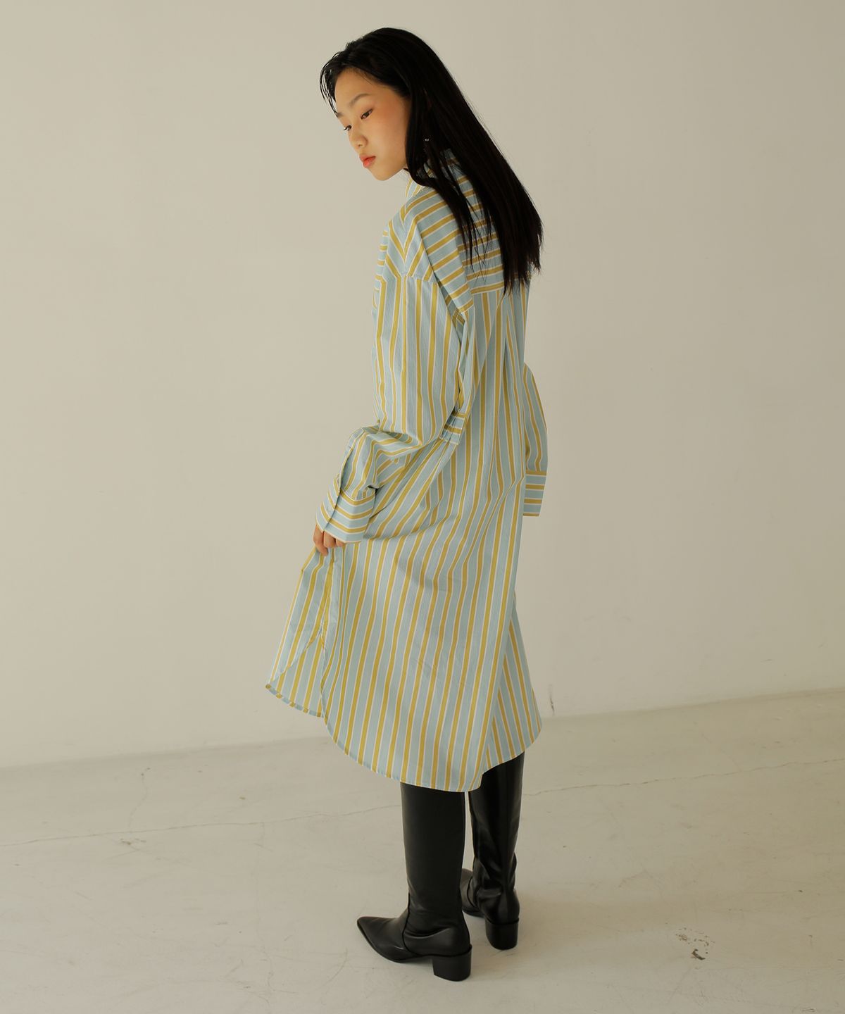 느와(NOIR) Two Shirts Dress