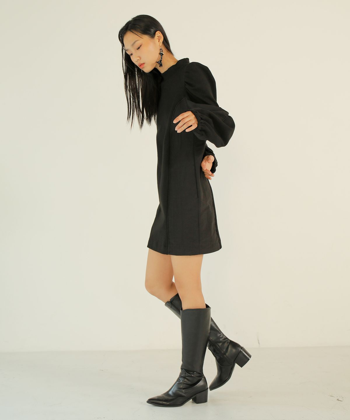 느와(NOIR) Arch Dress