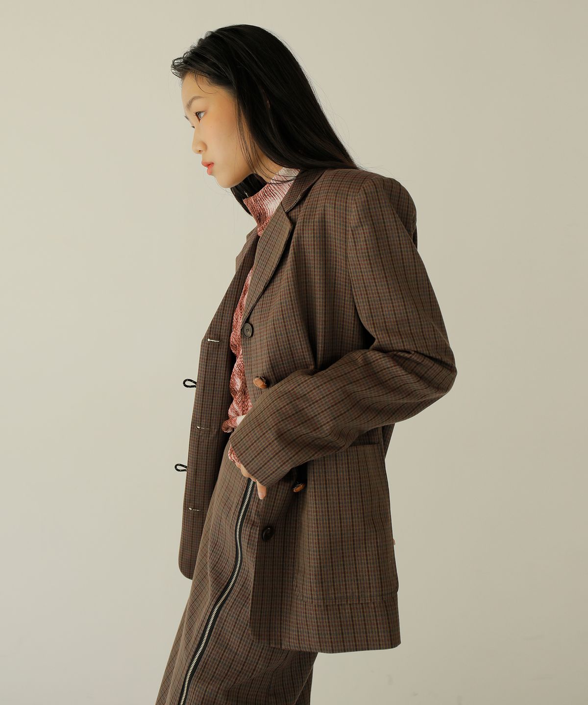 느와(NOIR) Tone Jacket