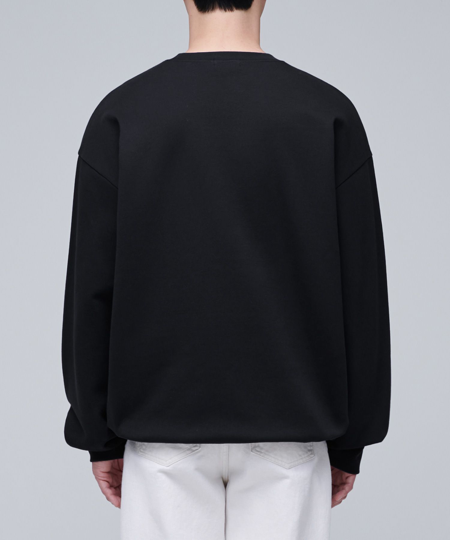 スウェット・トレーナー *MUSINSA STANDARD* Flat terry oversized sweatshirt Lemonade MUSINSA | MUSINSA STANDARD FLAT TERRY OVERSIZED STRING