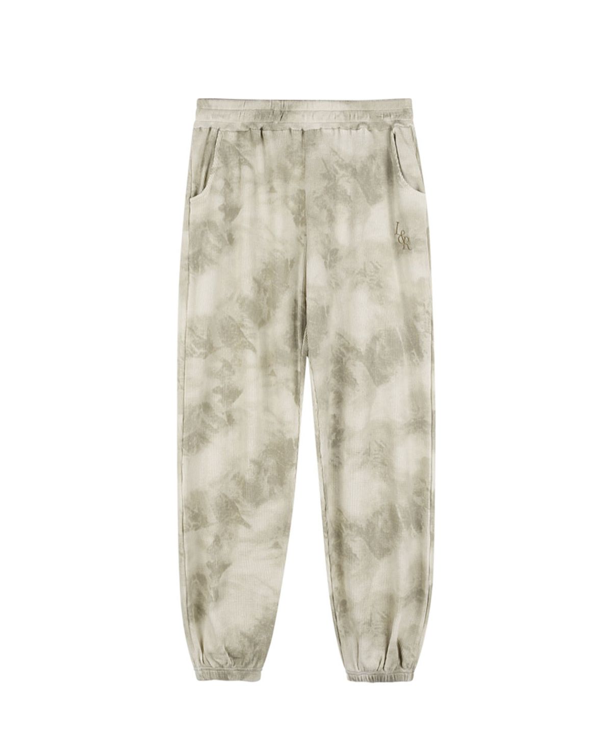 로시로우(LOSSYROW) WAFFLE JOGGER PANTS BEIGE