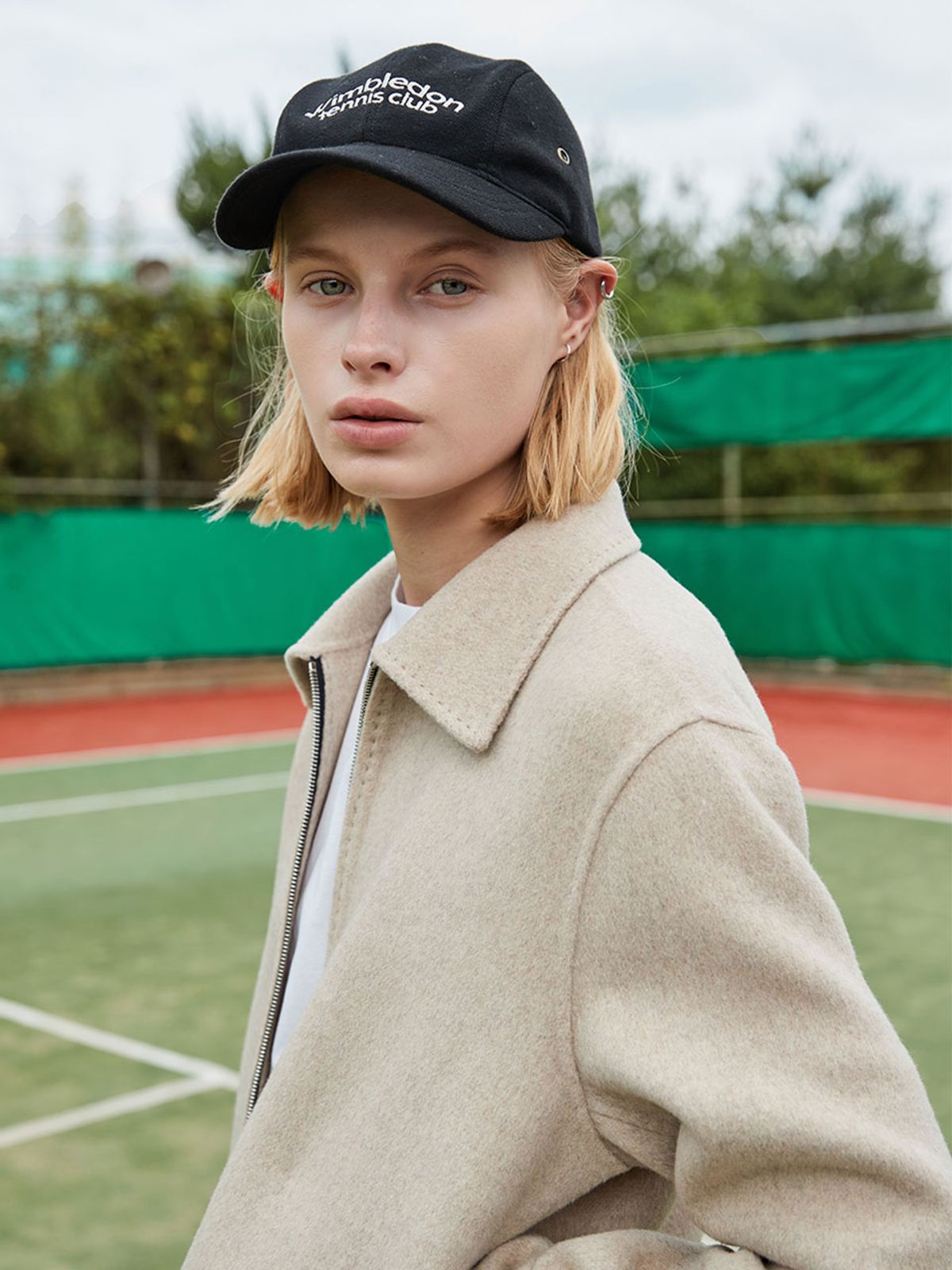 위메농(OUI MAIS NON) Wimbledon handmade  wool jaket