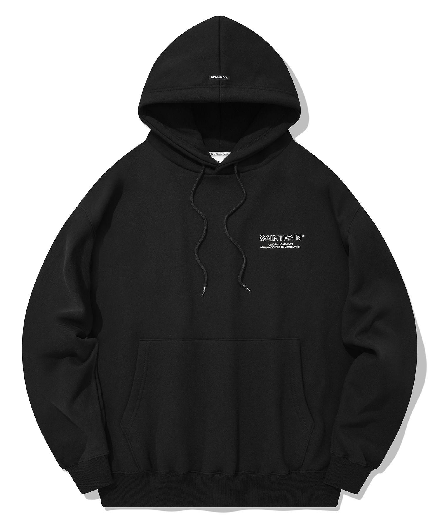 ★関税込★SAINTPAIN★SP OUTLINE LOGO HOO.D★パーカー★ MUSINSA | SAINTPAIN SP OUTLINE LOGO HOODIE - BLACK