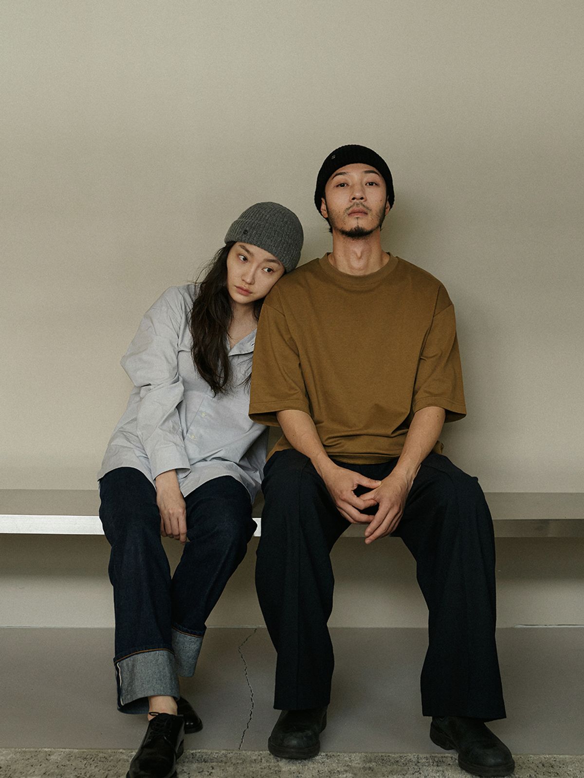 포에지담(POESIEDAME) [everydaylife] Wool beanie_grey (unisex)