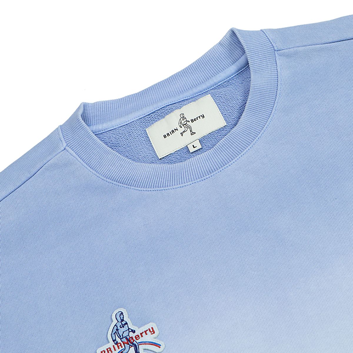 브라이언베리(BRIAN BERRY) BRIAN STEP T-SHIRTS_S/BLUE