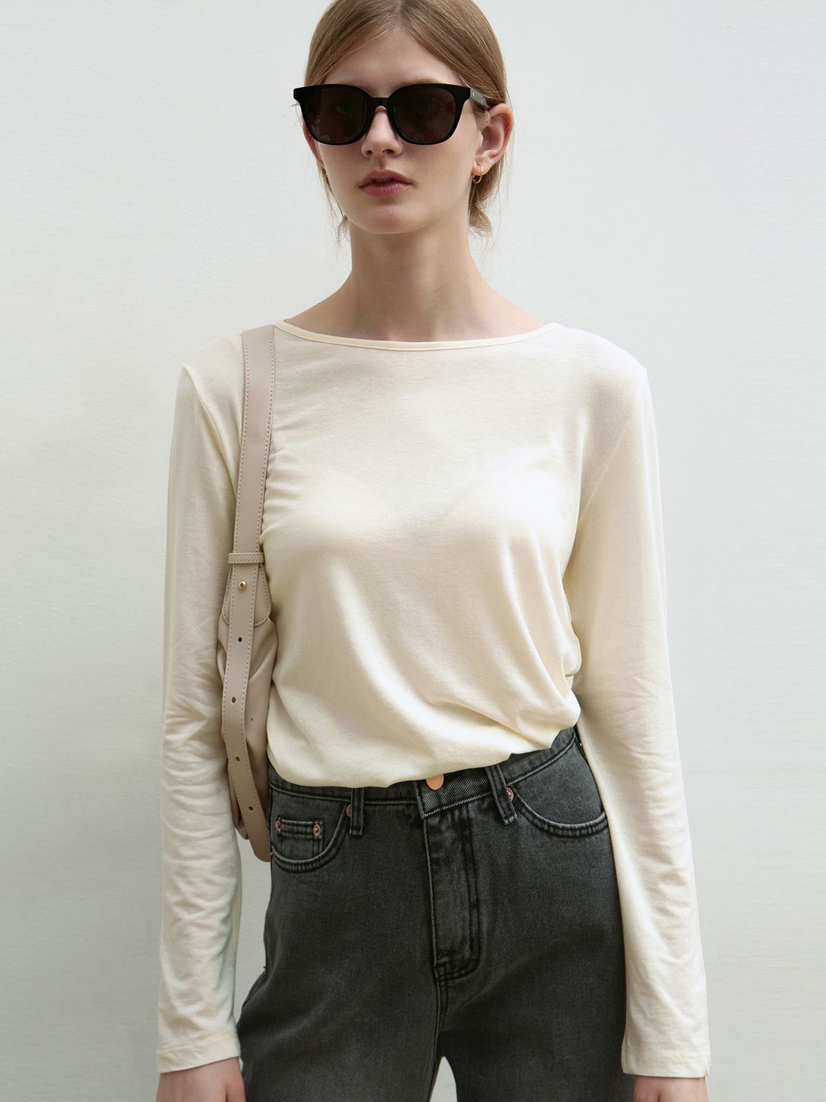 닉앤니콜(NICK&NICOLE) [ESSENTIAL] ESSENTIAL BOAT NECK TOP_8 COLOR