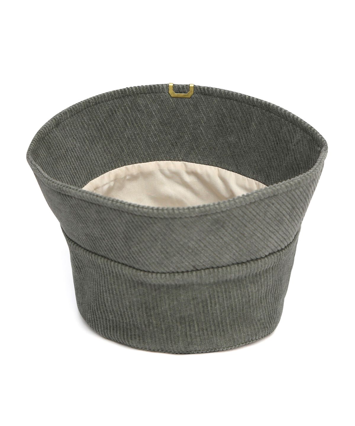 언더컨트롤 스튜디오(UNDERCONTROL STUDIO) 코듀로이 숏챙 버킷햇 PLAIN BUCKET / PIGMENT CD / C OLIVE