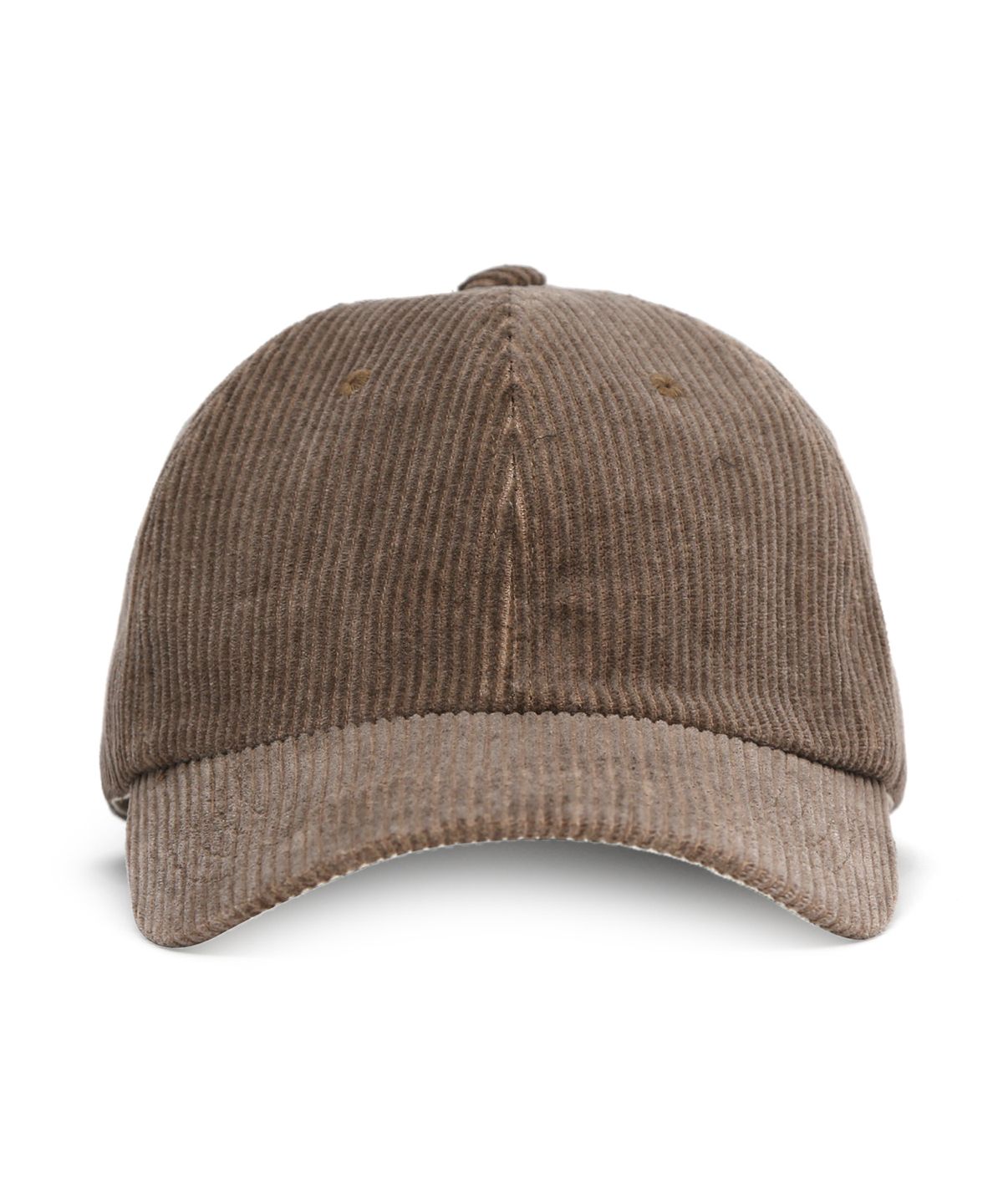 언더컨트롤 스튜디오(UNDERCONTROL STUDIO) 코듀로이 가을 겨울 캐주얼 베이직 야구모자 BALL CAP / PIGMENT CD / C BROWN