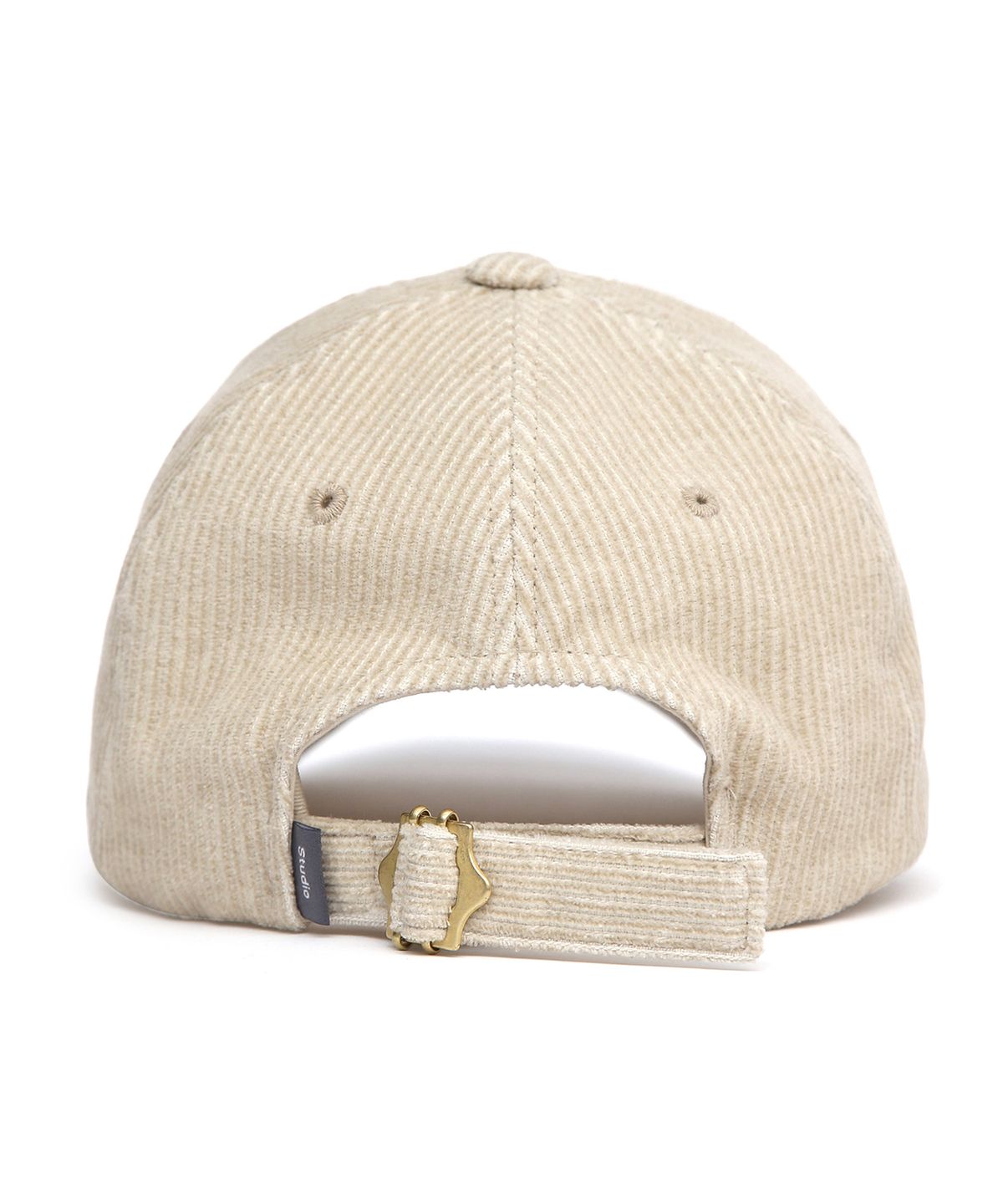 언더컨트롤 스튜디오(UNDERCONTROL STUDIO) 코듀로이 가을 겨울 캐주얼 베이직 야구모자 BALL CAP / PIGMENT CD / L OATMEAL