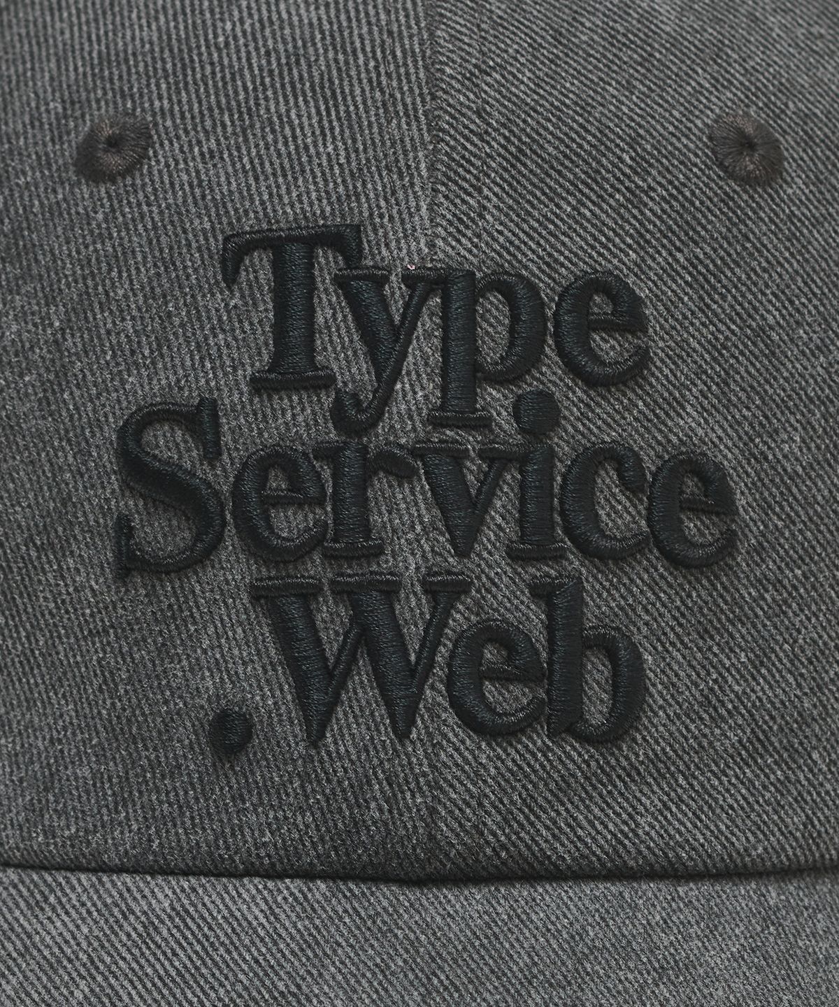 타입서비스(TYPESERVICE) Typeservice Web Cap [Dark Gray]