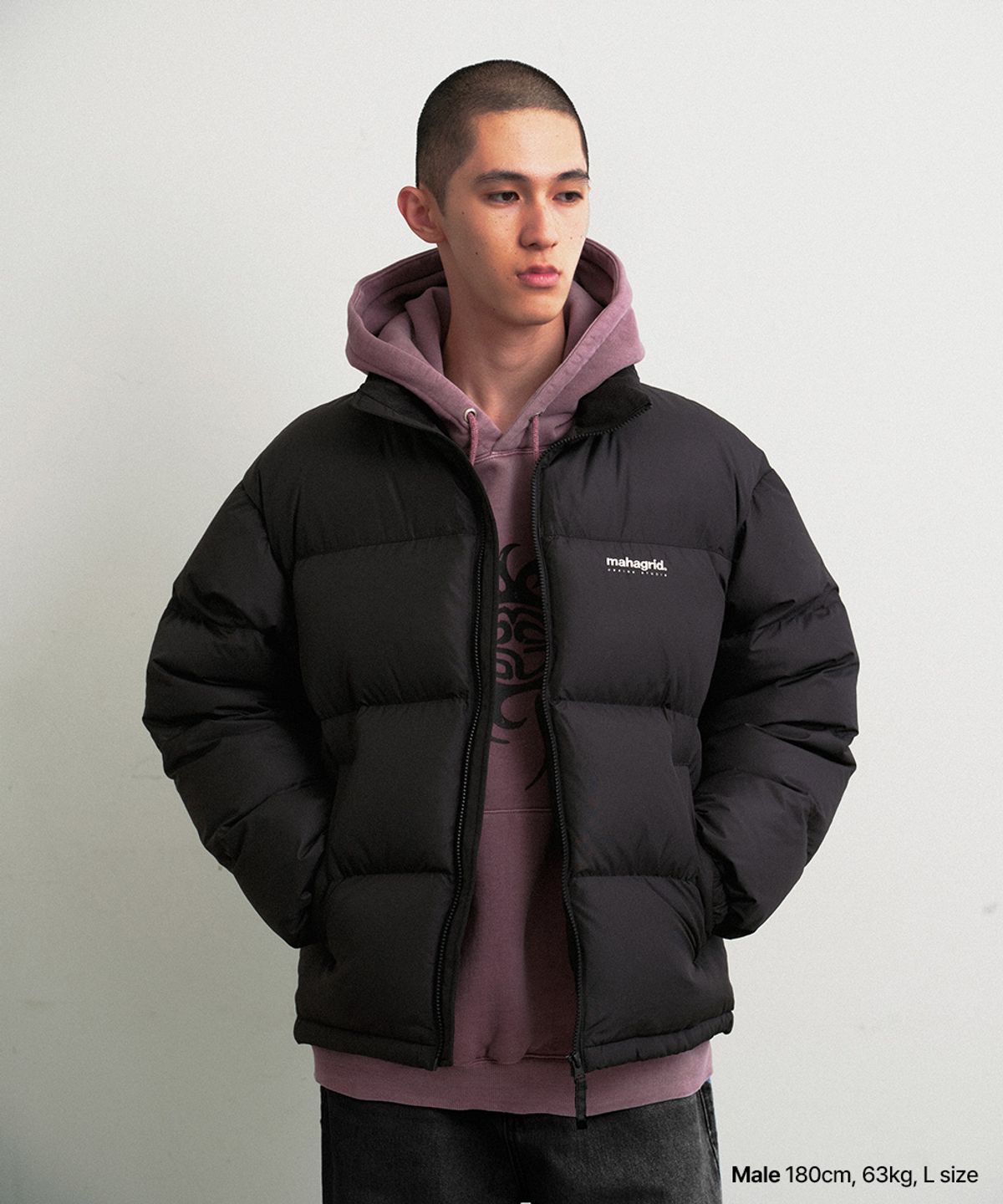 마하그리드(MAHAGRID) BASIC DUCKDOWN PARKA BLACK(MG2EWMB900A)