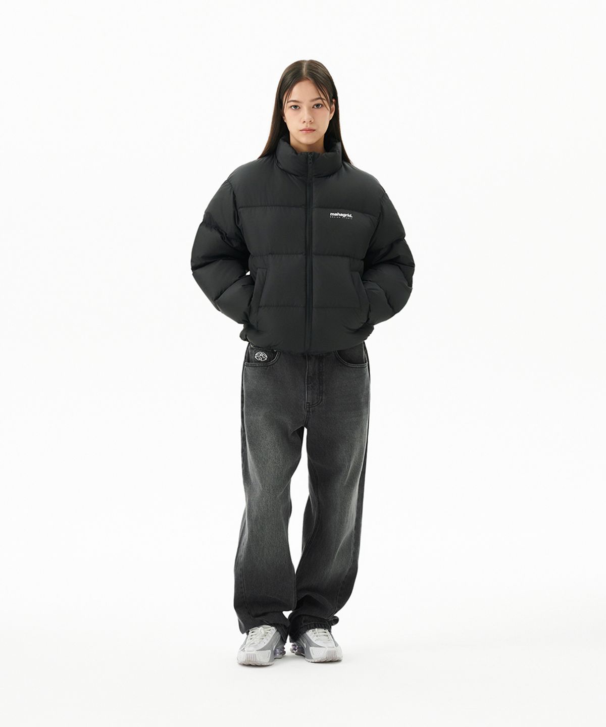 마하그리드(MAHAGRID) BASIC DUCKDOWN PARKA BLACK(MG2EWMB900A)