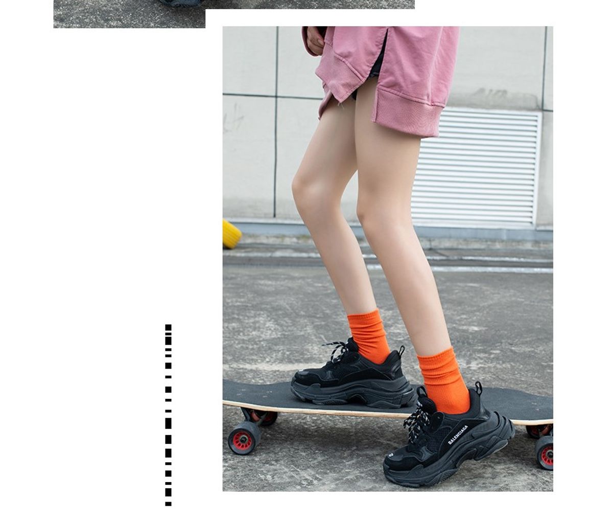 루베(LUWE) 여성용  무지 면양말  멀티컬러 13Set