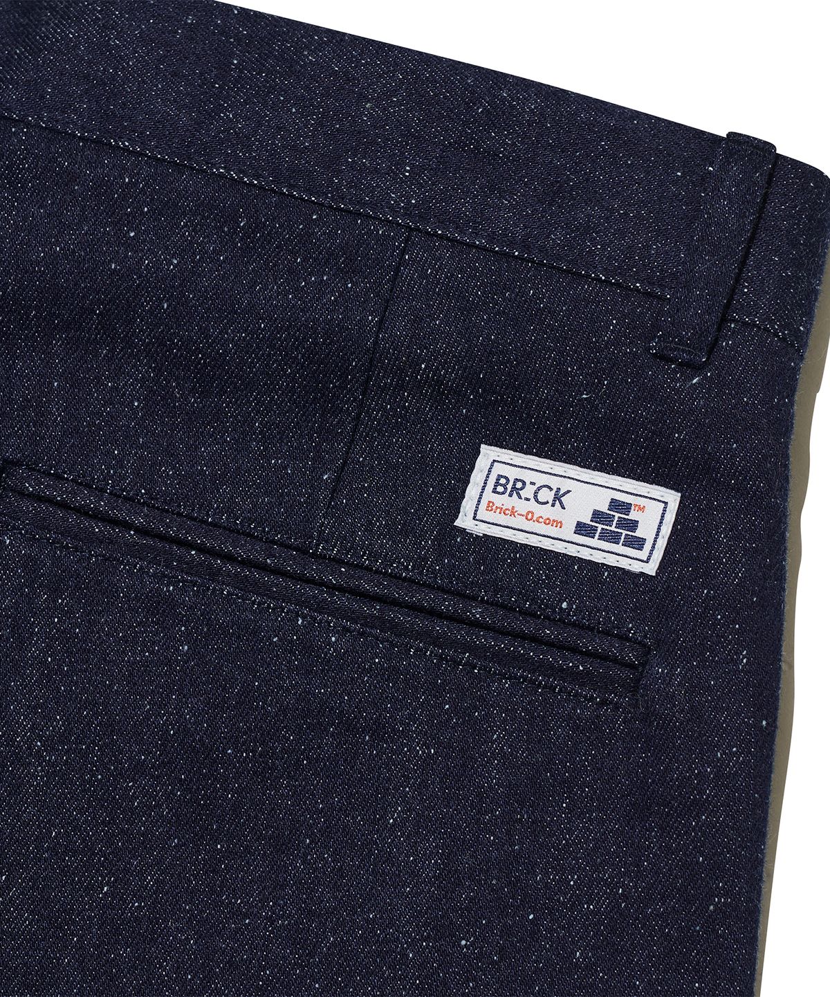 브릭(BRICK) WIDE NAP DENIM TROUSERS