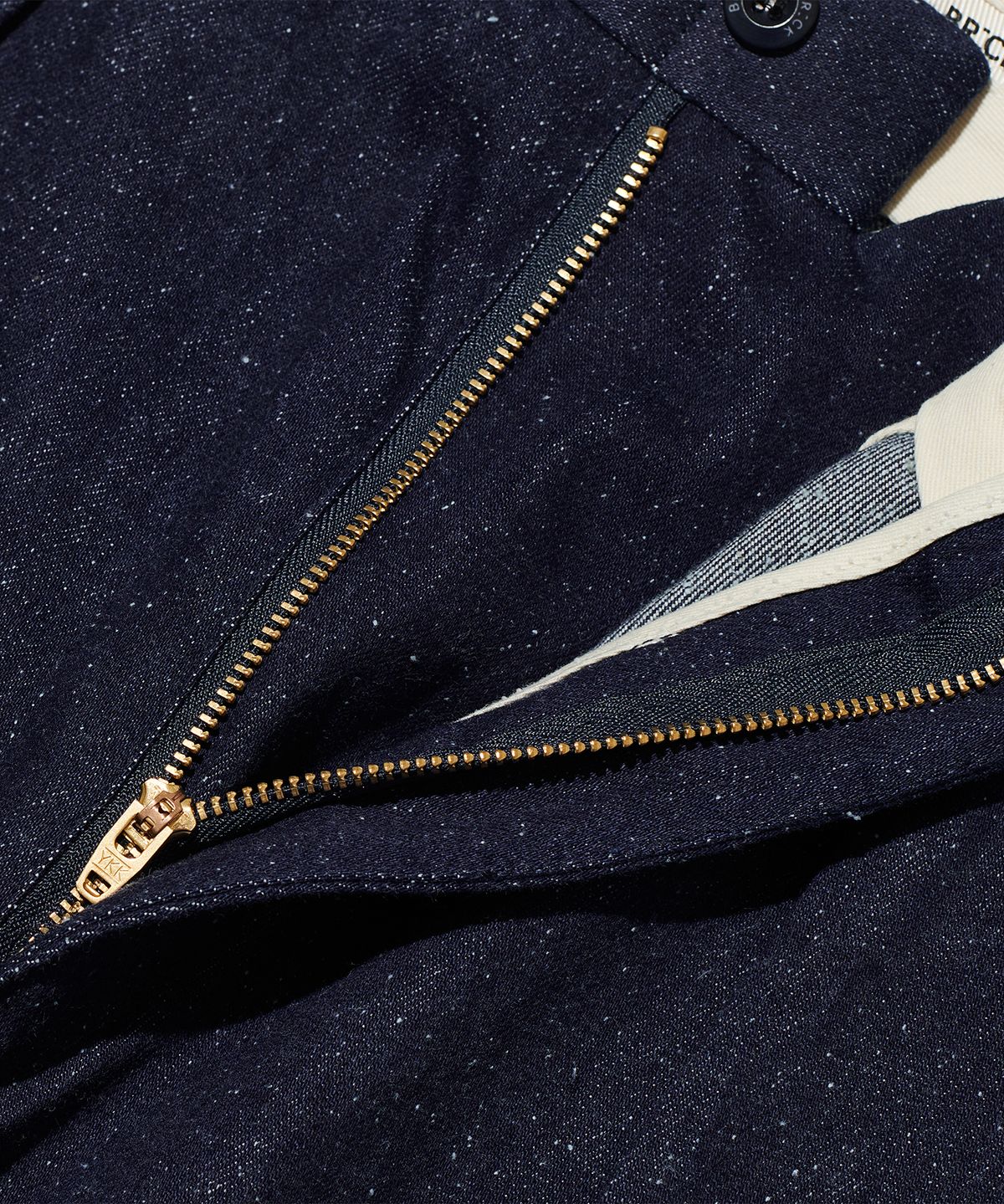 브릭(BRICK) WIDE NAP DENIM TROUSERS