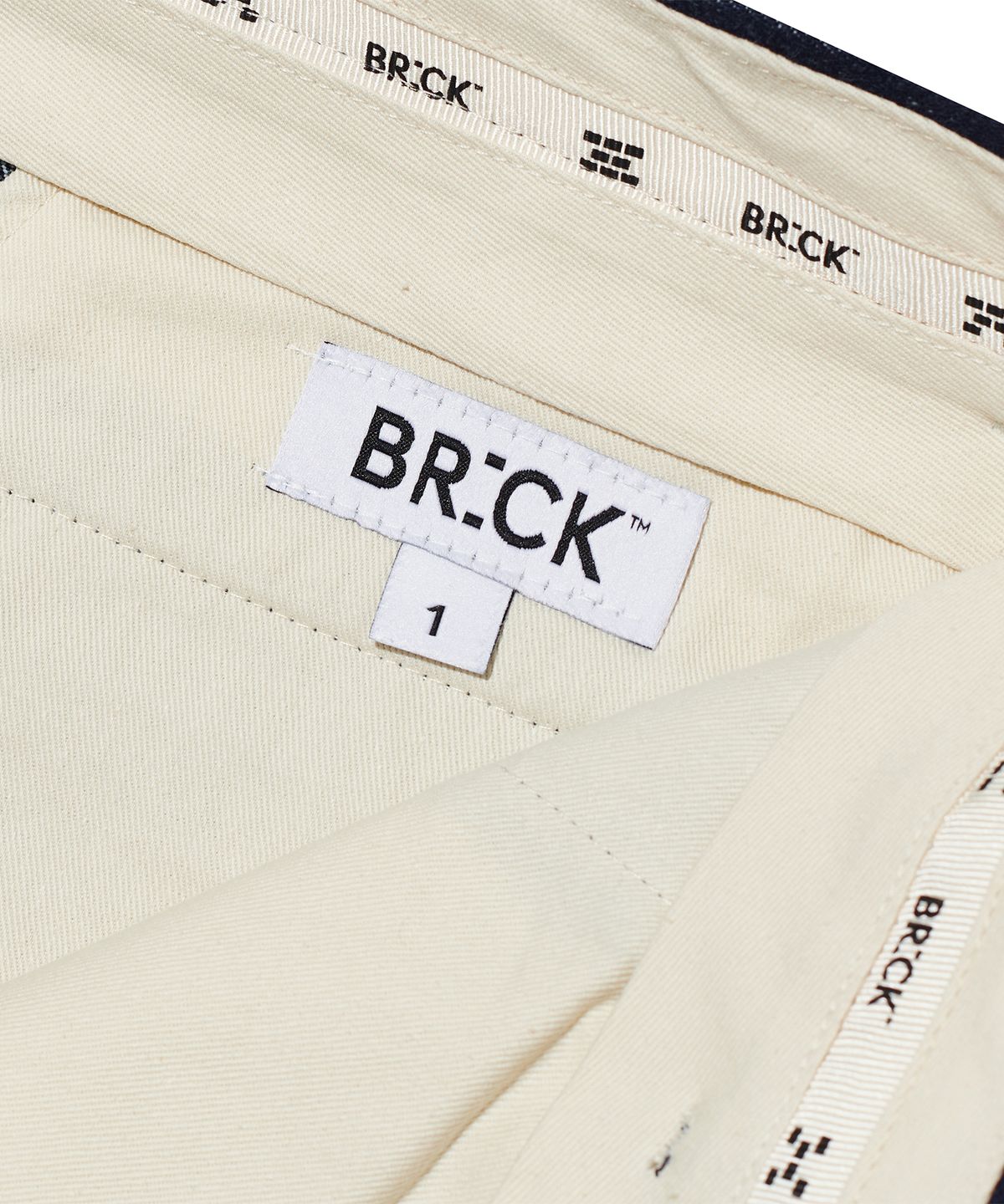 브릭(BRICK) WIDE NAP DENIM TROUSERS