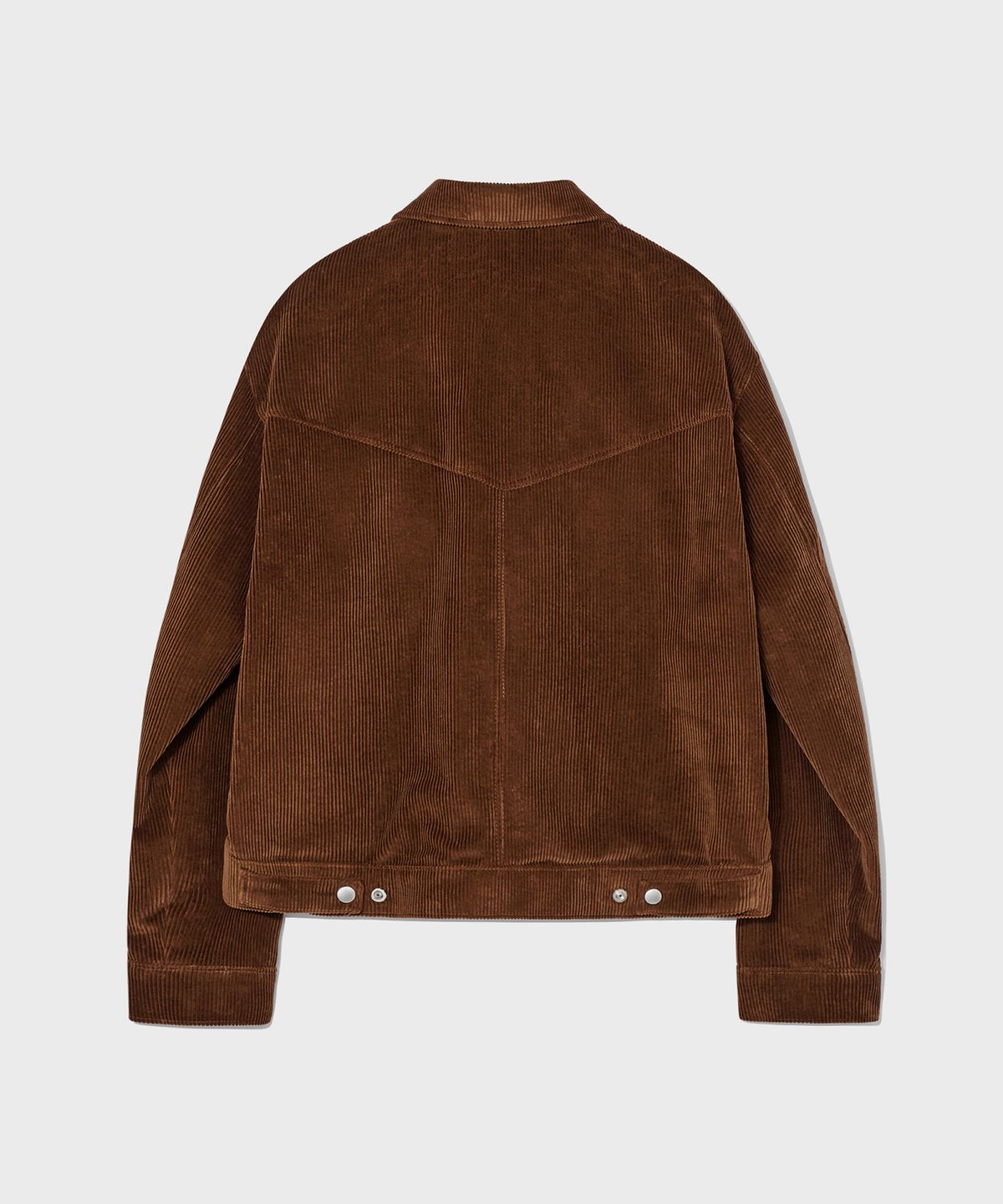 아워스코프(OURSCOPE) High Density Corduroy Jacket (Orange Brown)