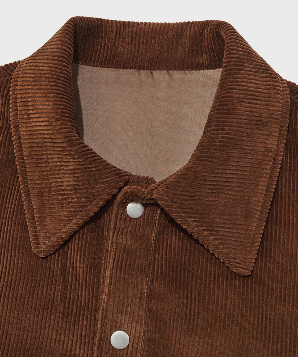 아워스코프(OURSCOPE) High Density Corduroy Jacket (Orange Brown)