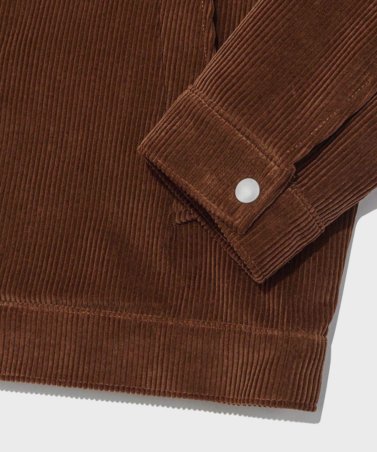 아워스코프(OURSCOPE) High Density Corduroy Jacket (Orange Brown)
