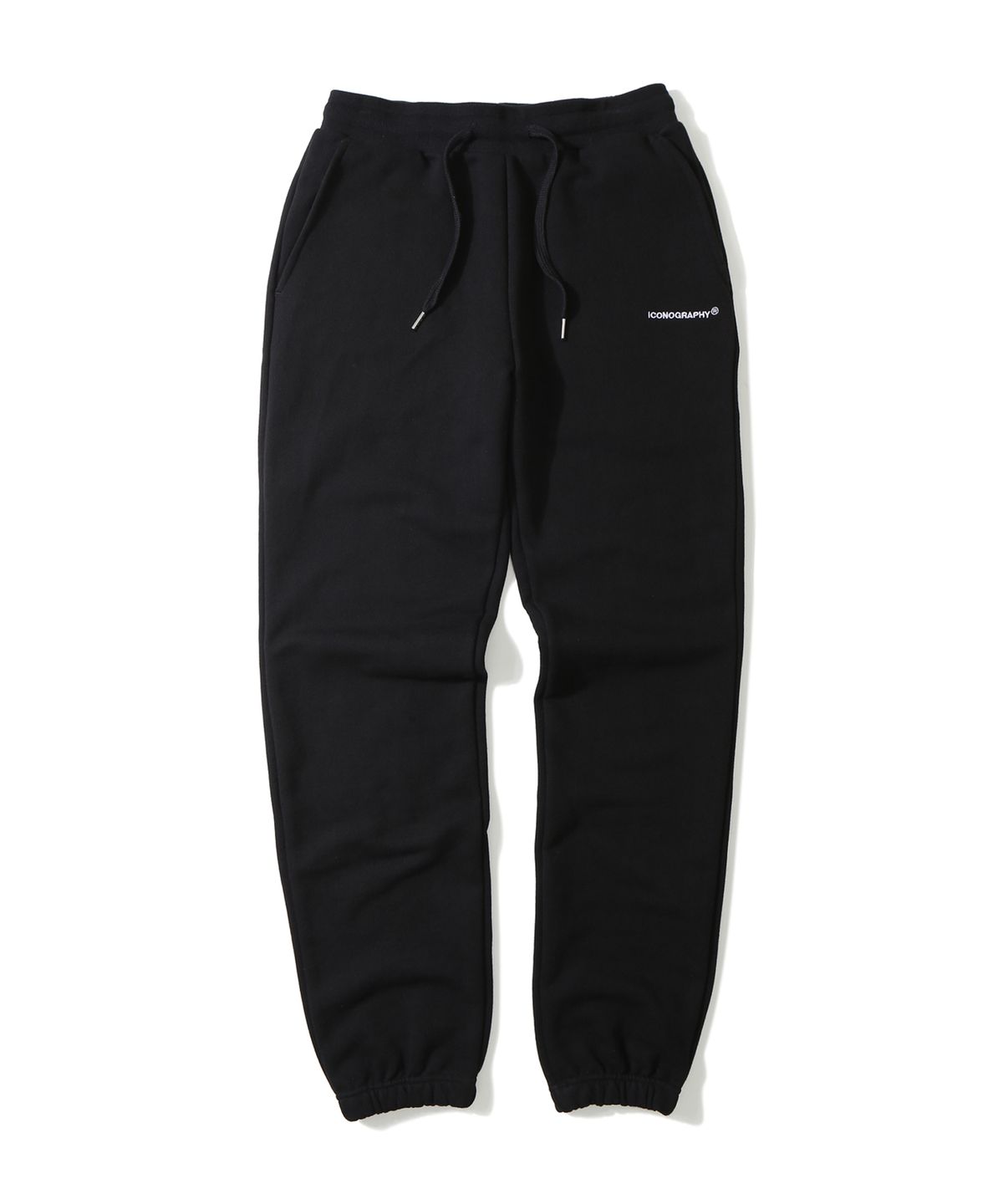 아이코노그라피(ICONOGRAPHY) [SET] Hoodie 2way Zip-up & Training jogger BK