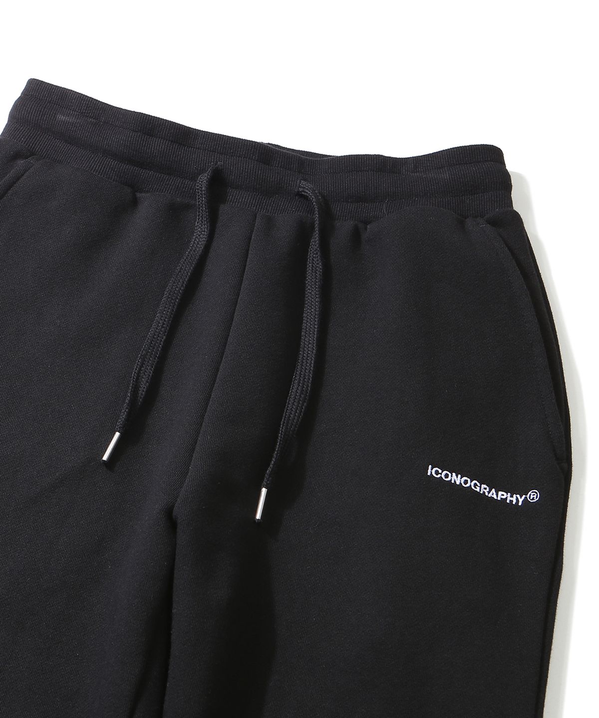 아이코노그라피(ICONOGRAPHY) [SET] Hoodie 2way Zip-up & Training jogger BK