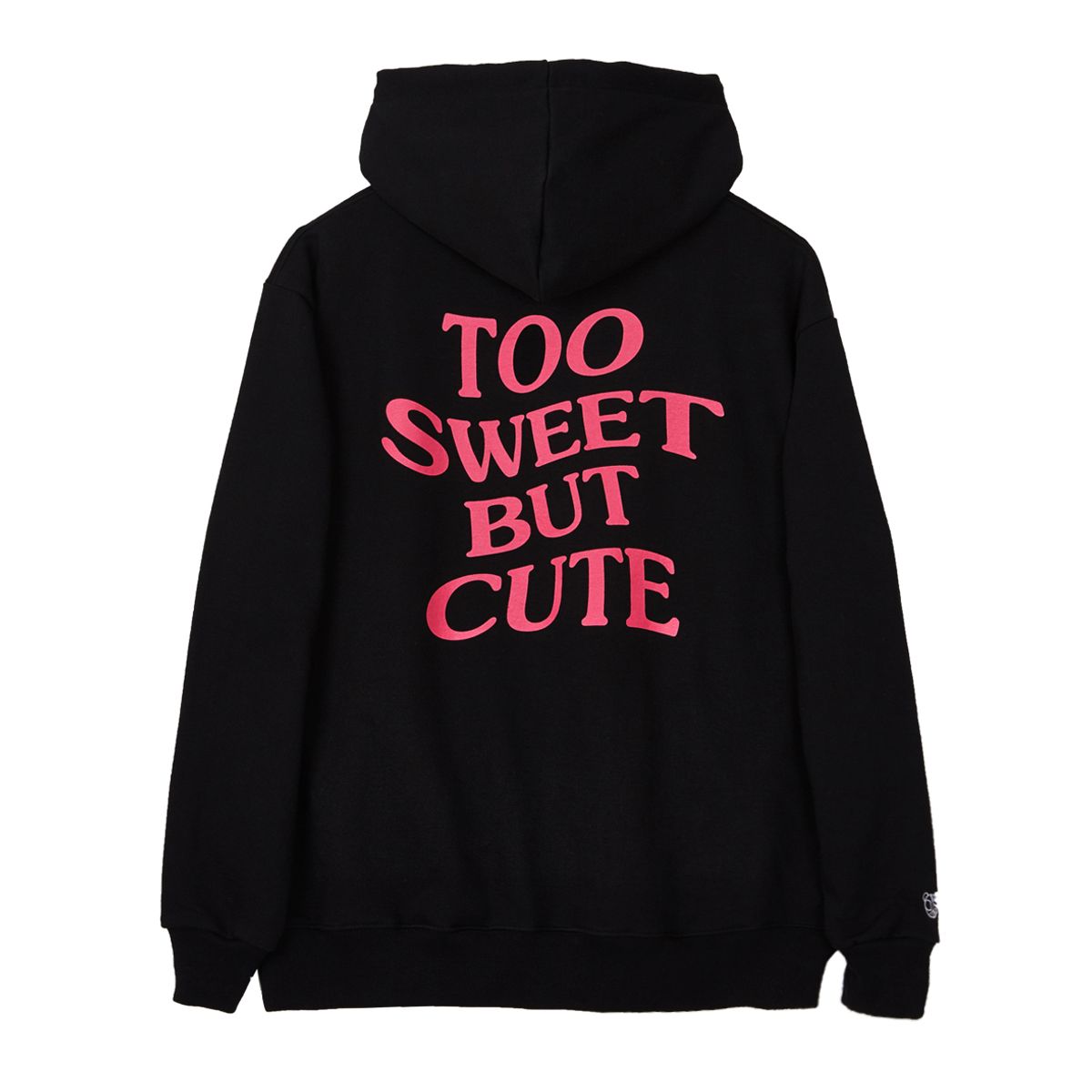 디스펑트(DYSFUNCT) TOO SWEET BUT CUTE HOODIE (BLACK/PINK)