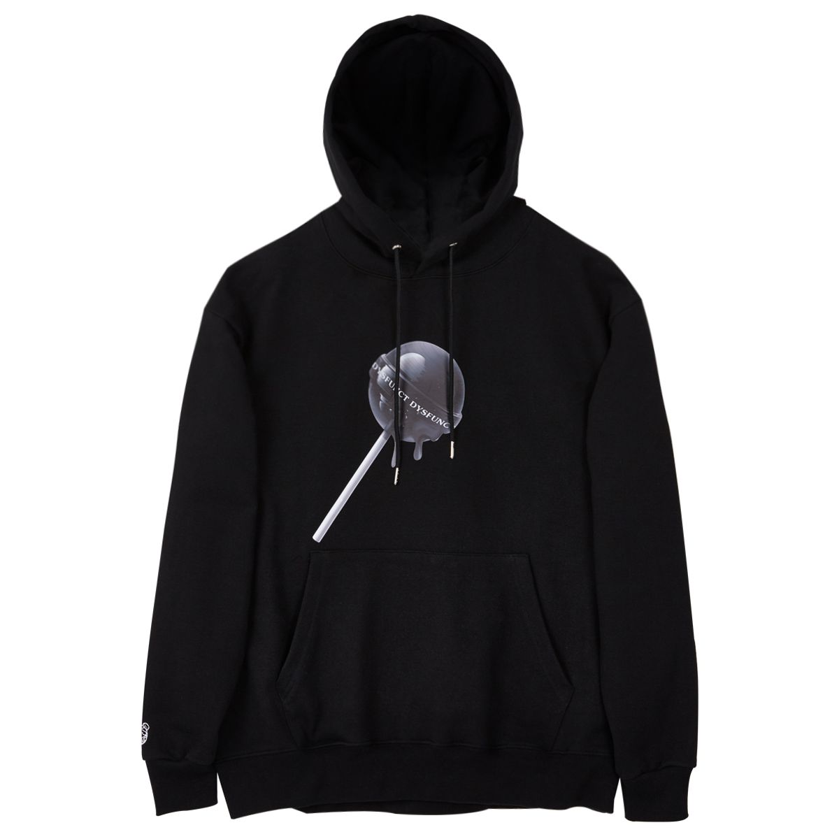 디스펑트(DYSFUNCT) TOO SWEET BUT CUTE HOODIE (BLACK/BLACK)