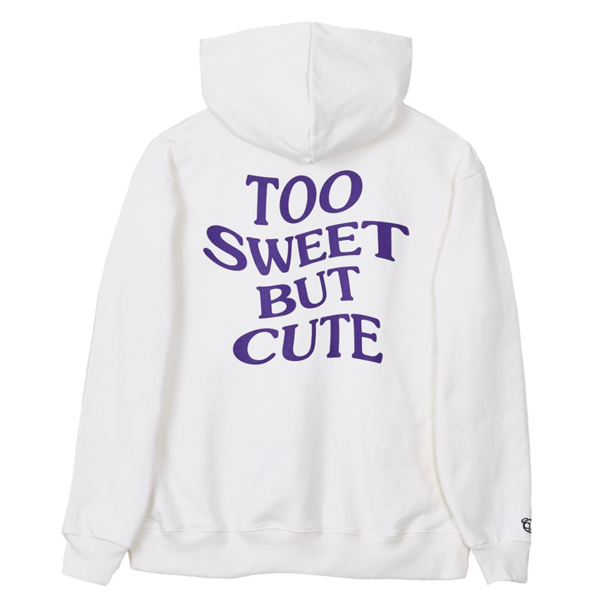 디스펑트(DYSFUNCT) TOO SWEET BUT CUTE HOODIE (WHITE/PURPLE)