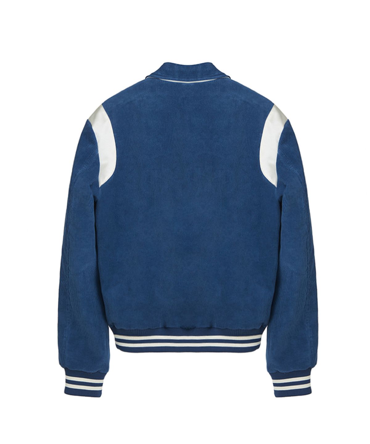롤링스튜디오(ROLLINGSTUDIOS) CORDUROY VARSITY JACKET ROYAL BLUE