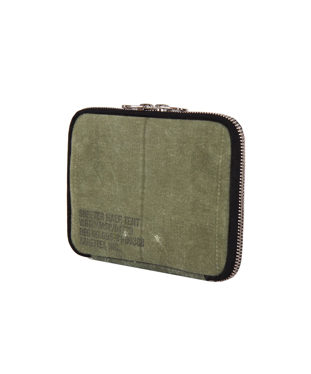 카네이테이(KANEITEI) SEI ZIP WALLET L (OLIVE DRAB) / UPCYCLED