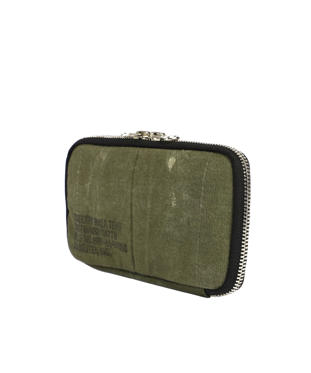 카네이테이(KANEITEI) SEI ZIP WALLET M (OLIVE DRAB) / UPCYCLED