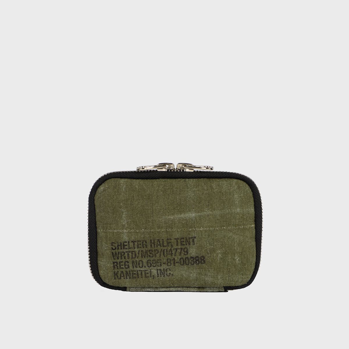 카네이테이(KANEITEI) SEI ZIP WALLET S (OLIVE DRAB) / UPCYCLED