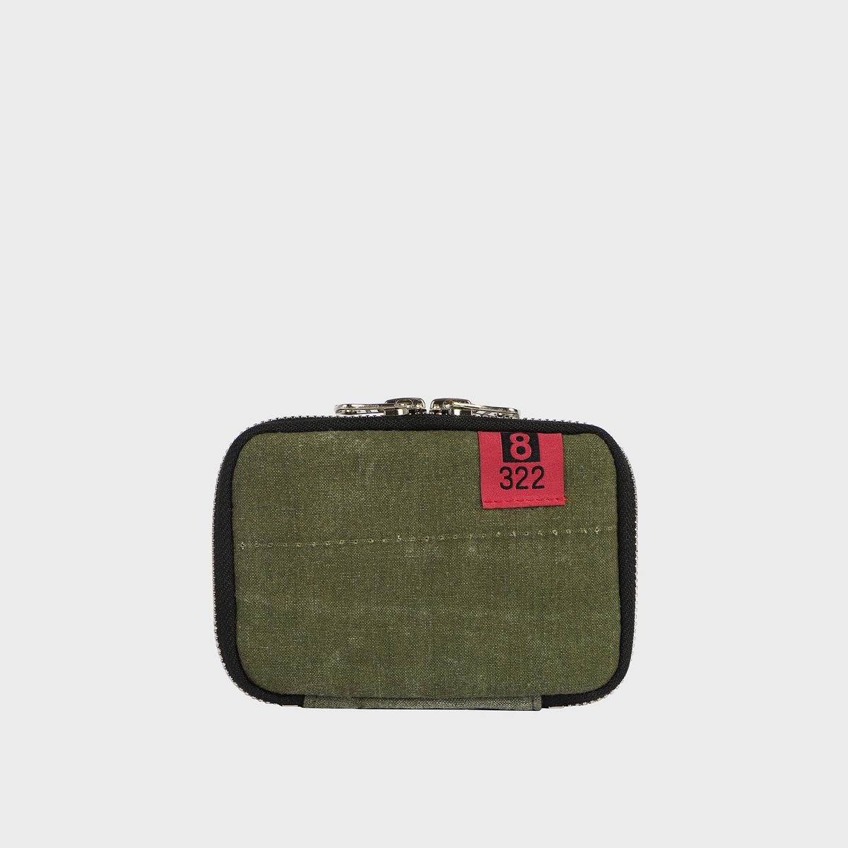 카네이테이(KANEITEI) SEI ZIP WALLET S (OLIVE DRAB) / UPCYCLED