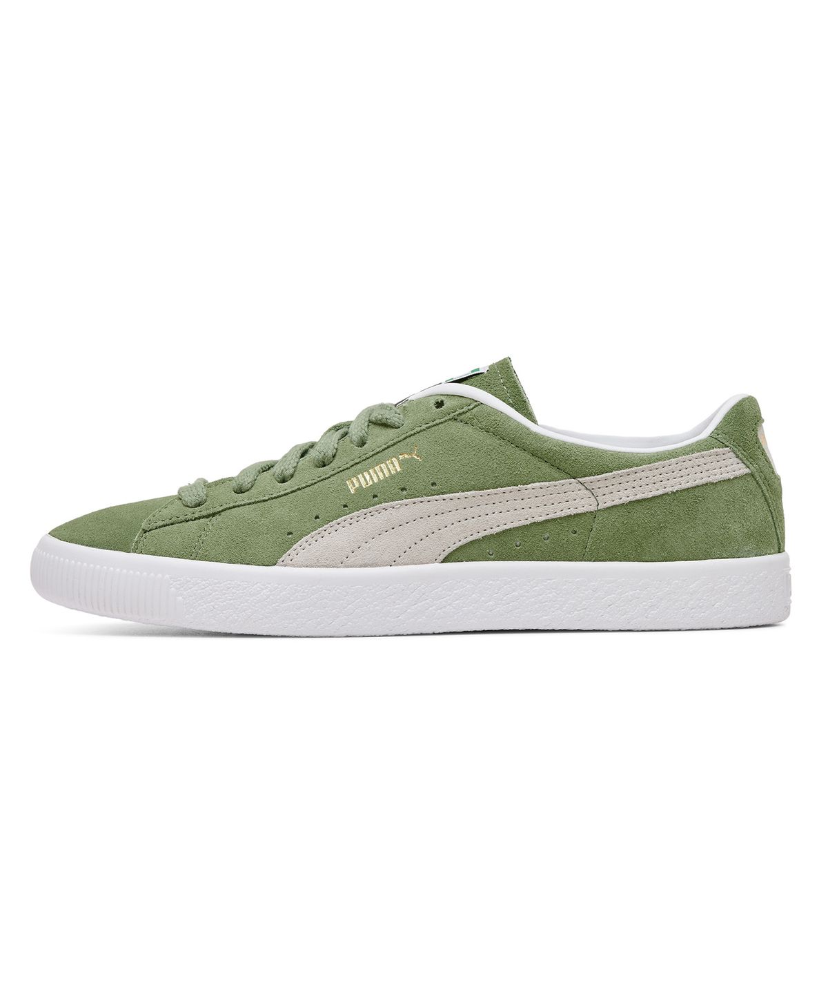 푸마(PUMA) 스웨이드 빈티지 - 그린:그레이:화이트 / 374921-15
