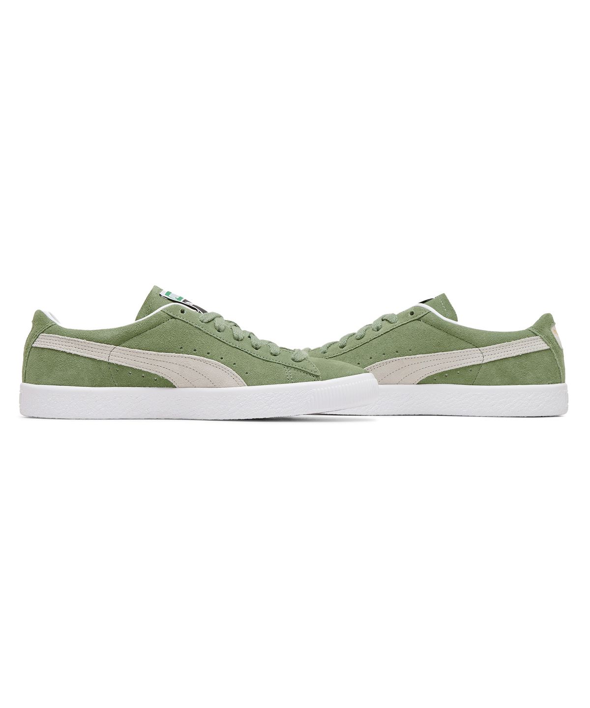 푸마(PUMA) 스웨이드 빈티지 - 그린:그레이:화이트 / 374921-15