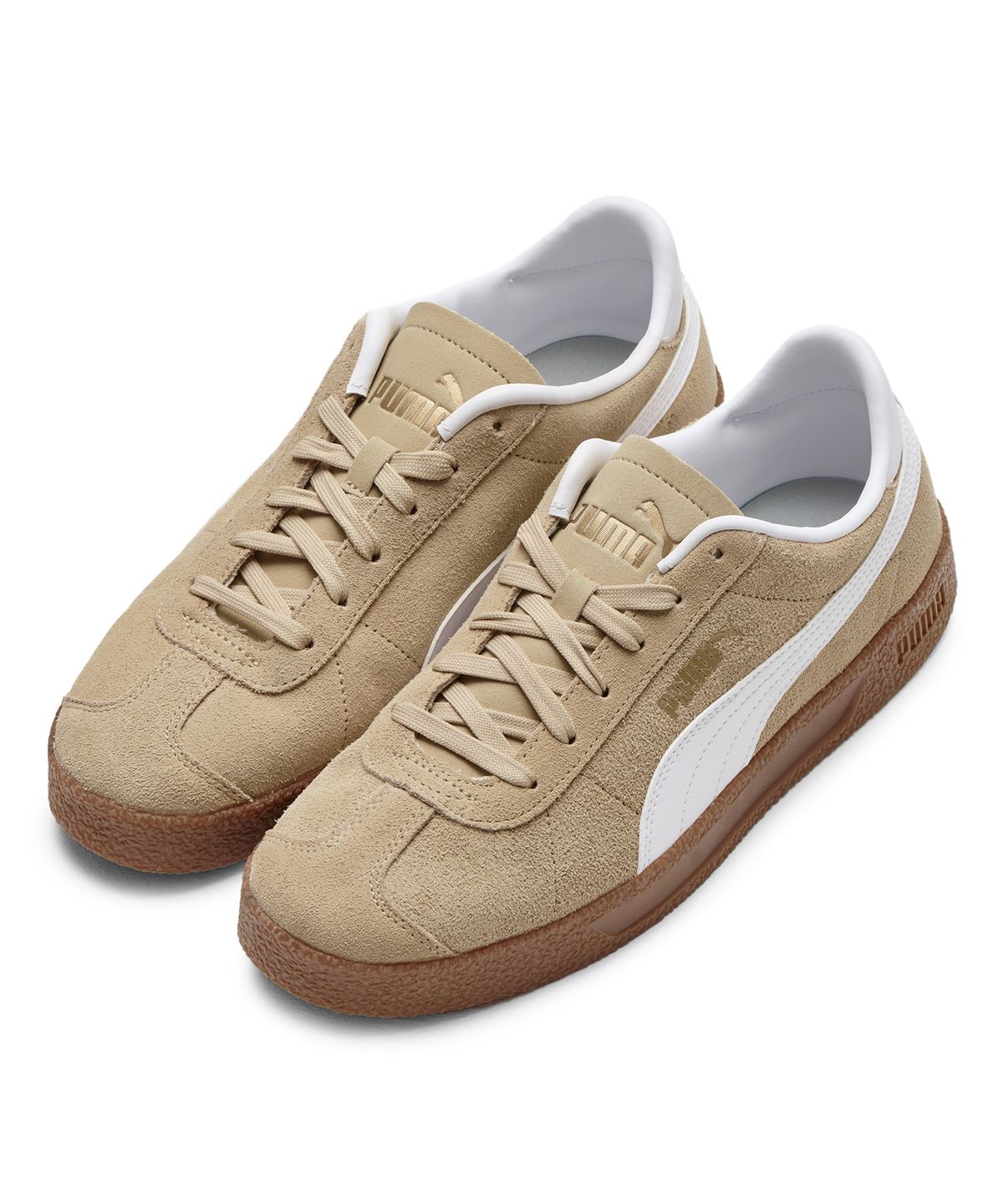 푸마(PUMA) 푸마 클럽 - 브라운:화이트:골드/ 381111-05