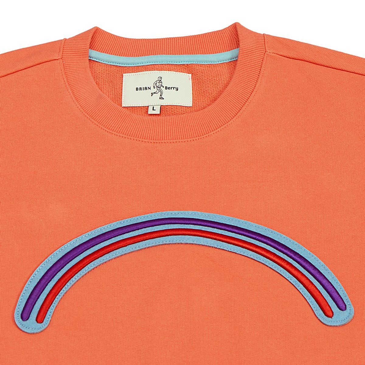 브라이언베리(BRIAN BERRY) ARC LOGO T-SHIRTS_P/ORANGE