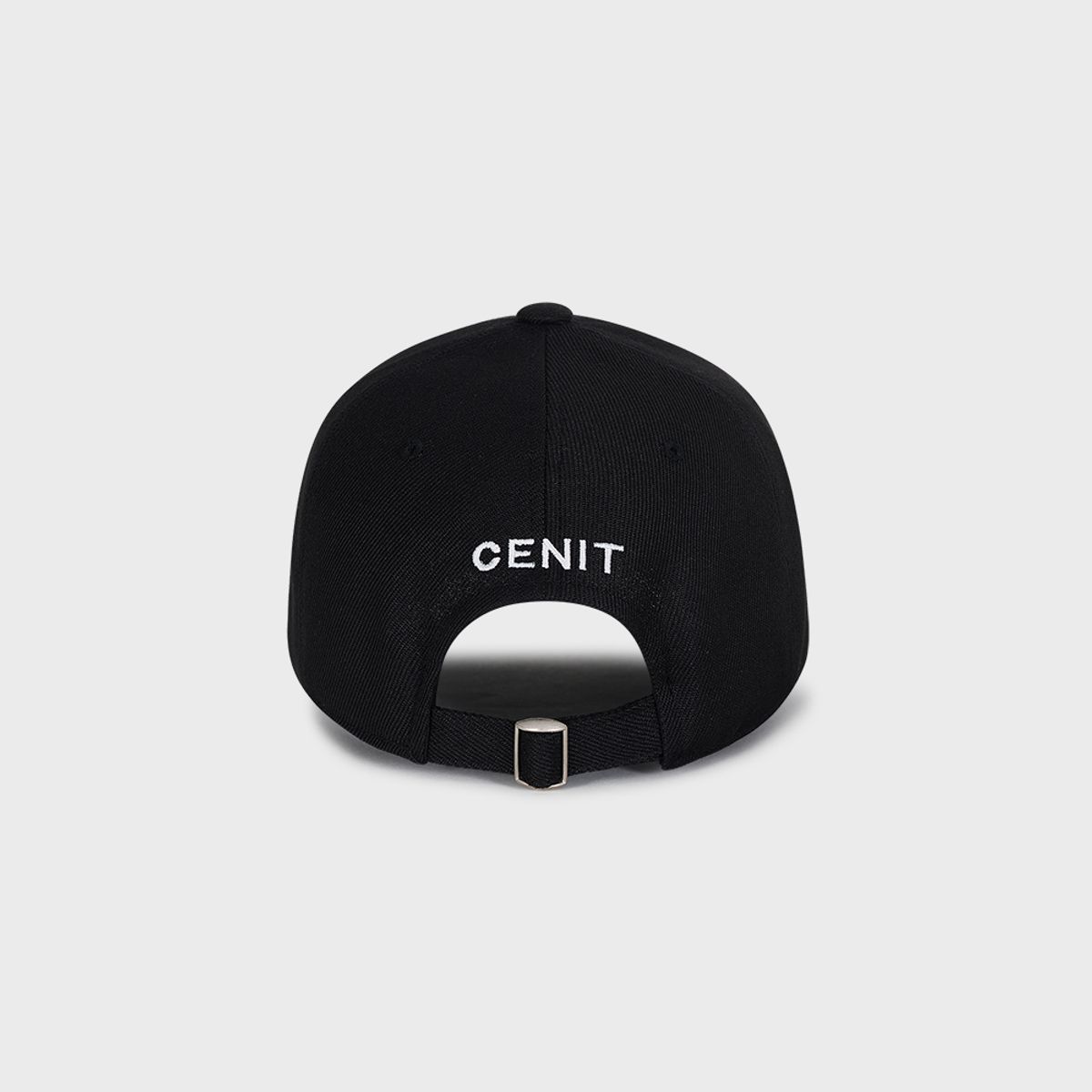 세니트(CENIT) 심볼 로고 베이스볼 캡 블랙