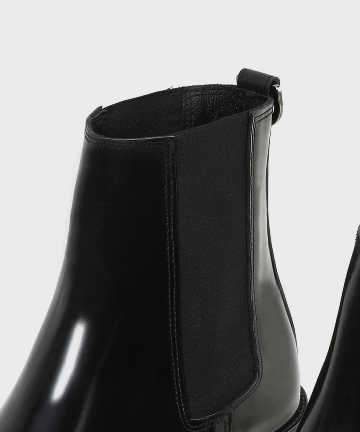피렌체 아뜨리에(FIRENZE ATELIER) 하이 앵클라인 슬림토 첼시부츠 3342 [BLACK BOX]